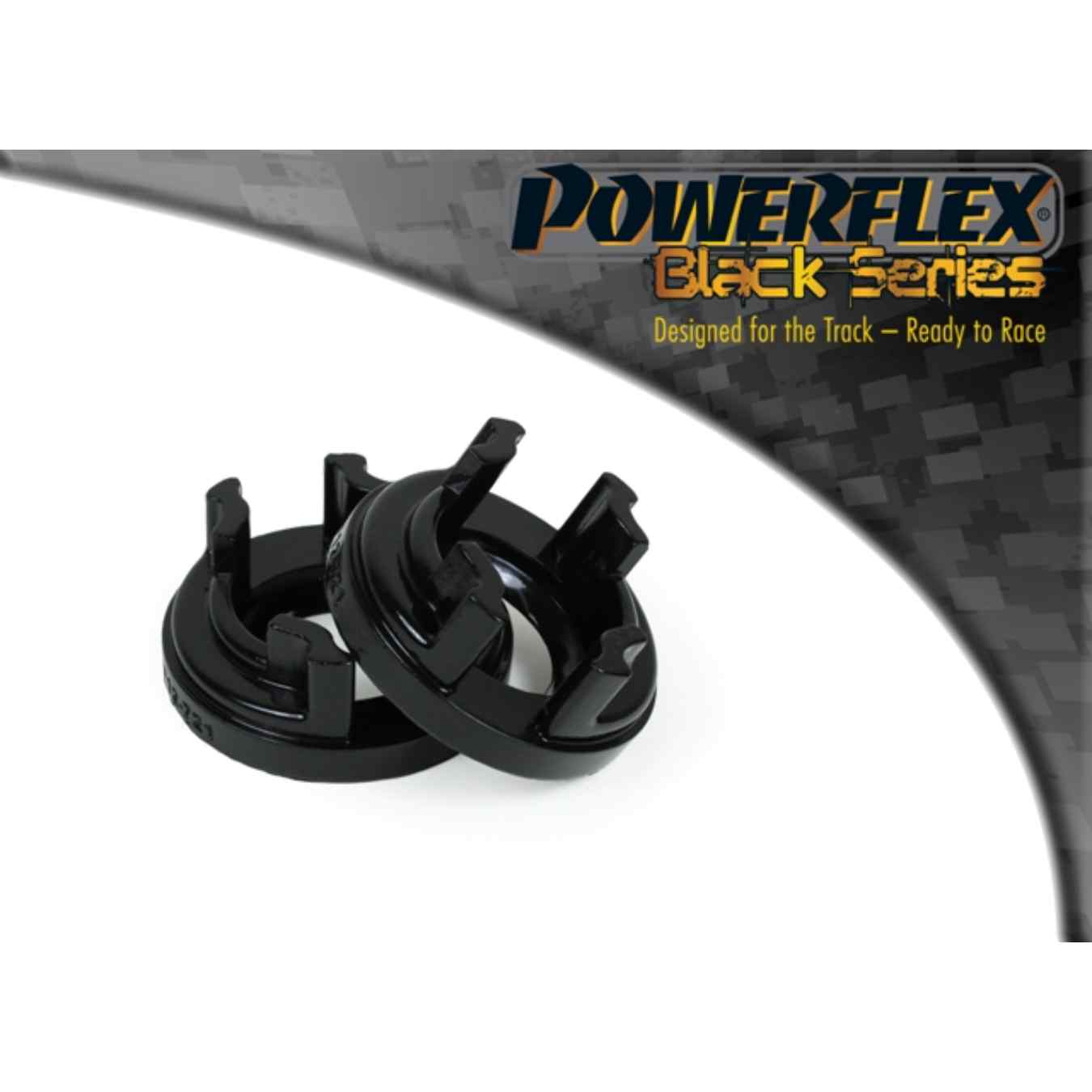 Silent bloc Powerflex insert du support moteur inférieur black series N°20 PFF12-721BLK