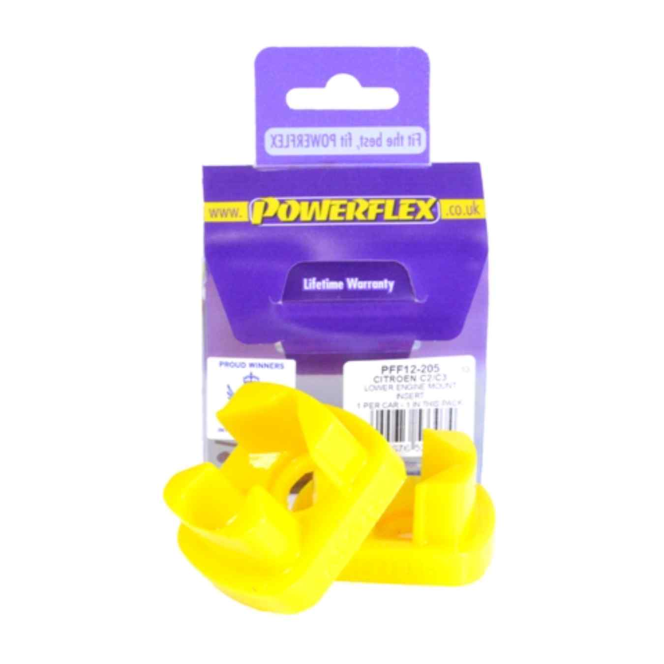 Silent bloc Powerflex insert du support moteur inférieur road series N°4 PFF12-205