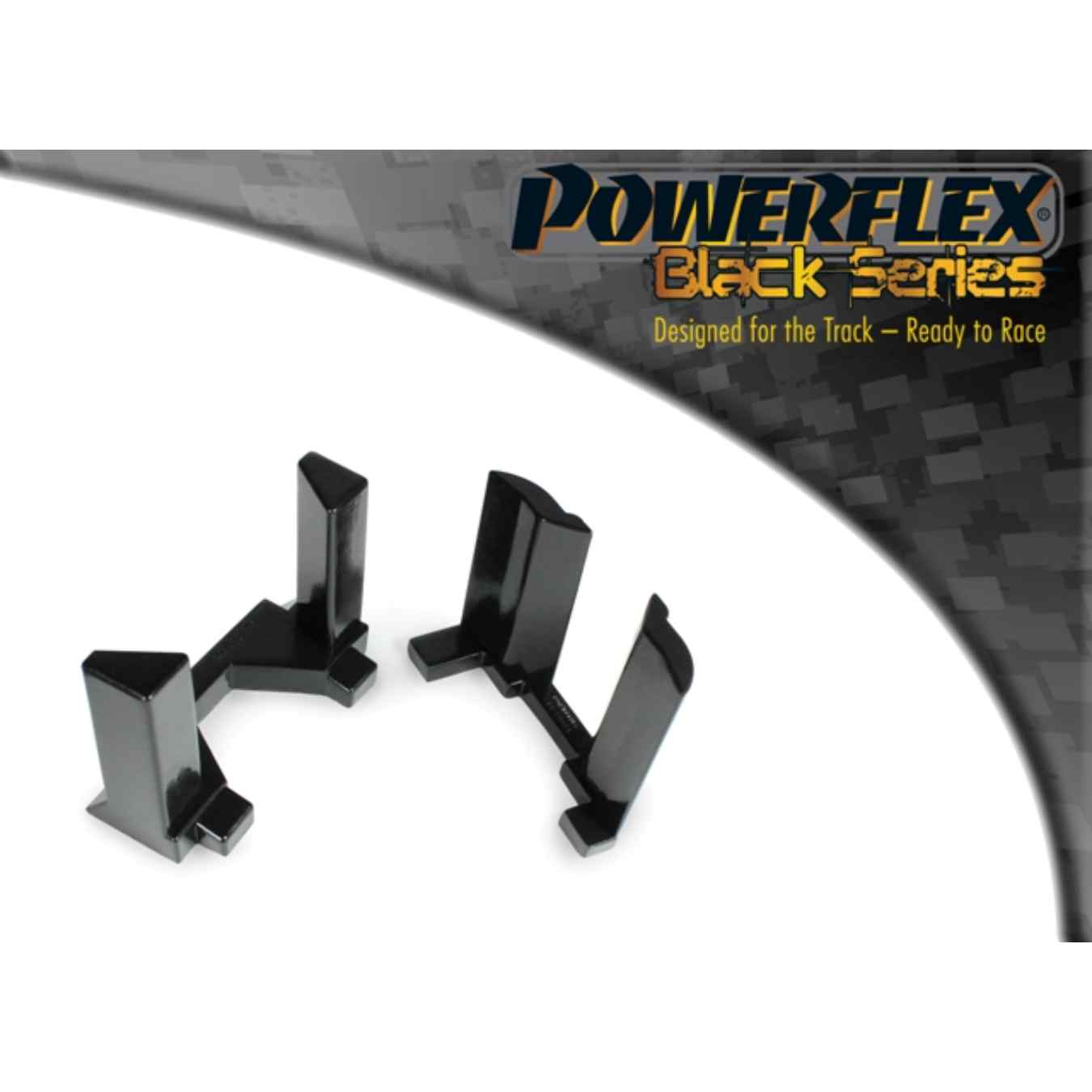 Silent bloc Powerflex insert support moteur supérieur black series N°31 PFF3-931BLK