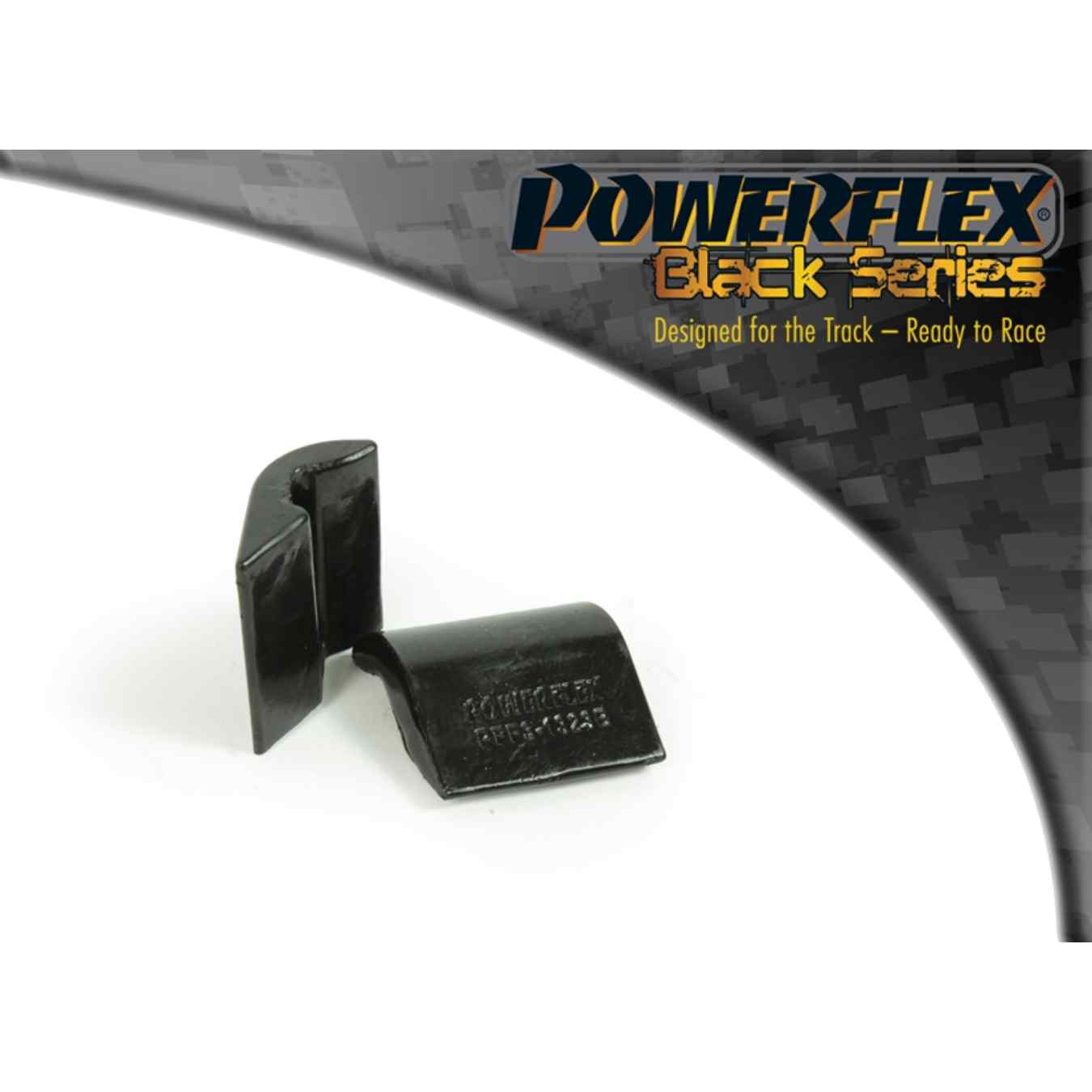 Silent bloc Powerflex insert support moteur supérieur black series N°23 PFF3-1323BLK