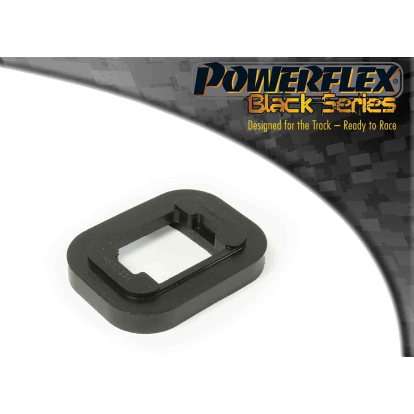 Silent bloc Powerflex insert support moteur supérieur black series N°24 PFF5-224BLK