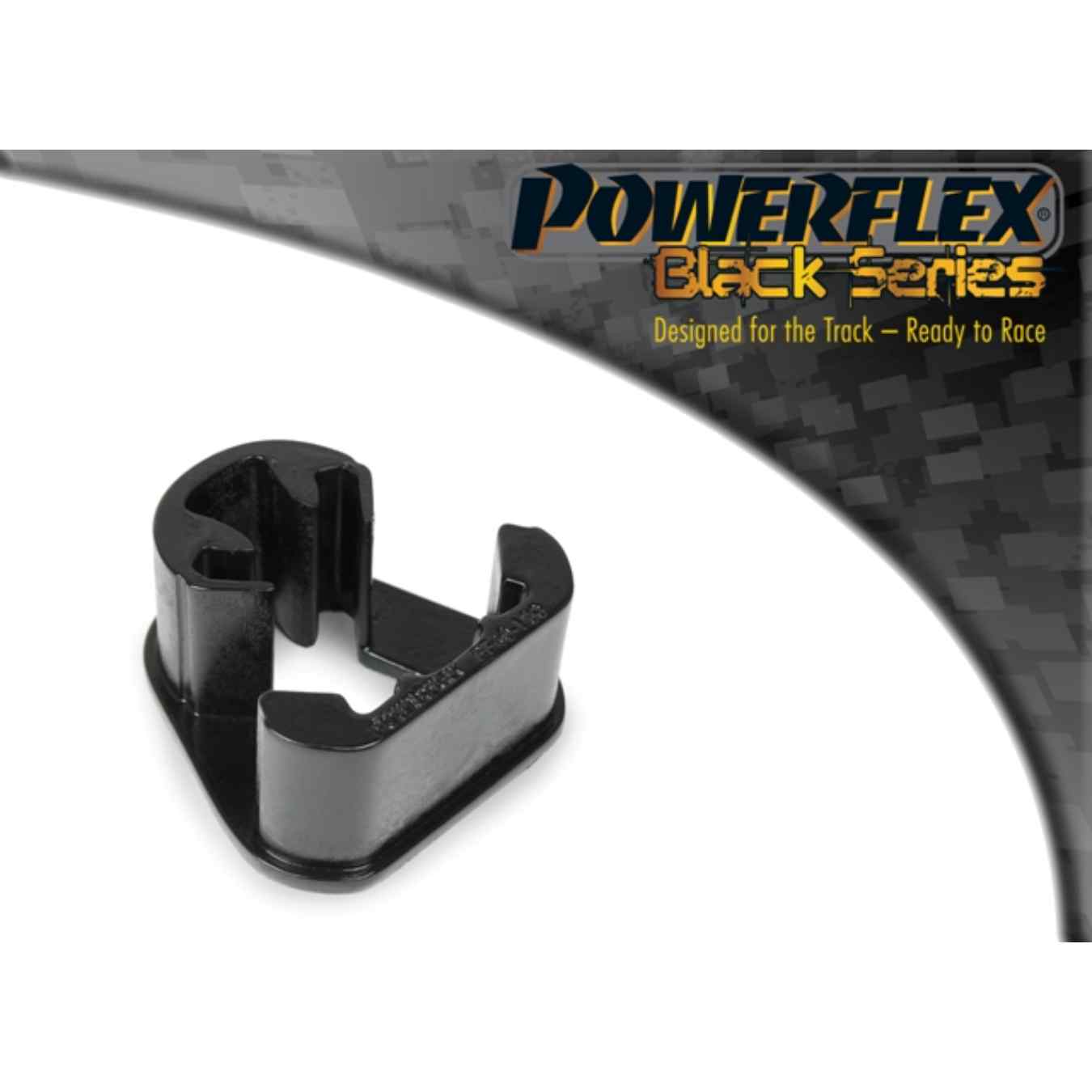 Silent bloc Powerflex insert support moteur supérieur black series N°20 PFF40-120BLK