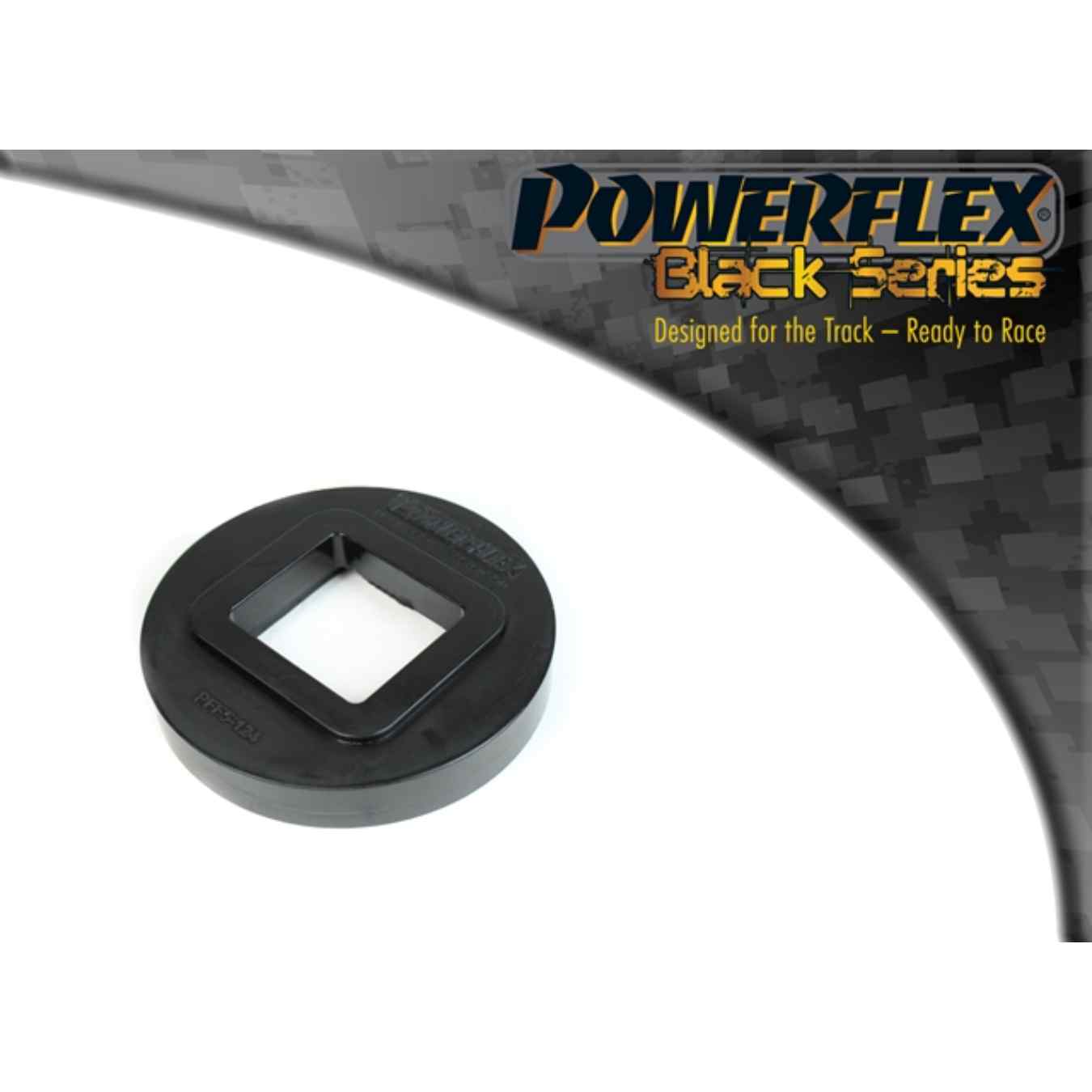 Silent bloc Powerflex insert support moteur supérieur black series N°24 PFF5-124BLK