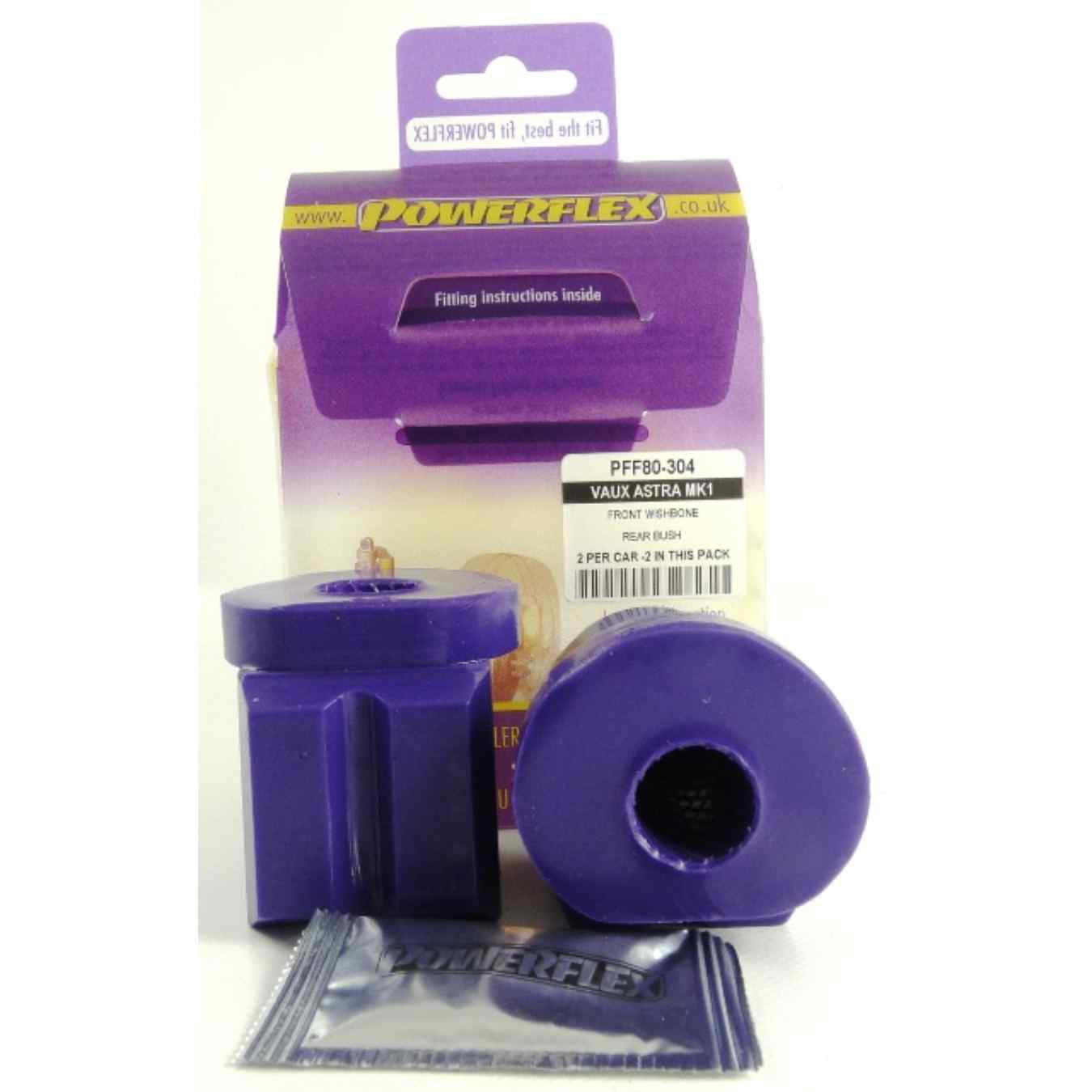 Silent bloc Powerflex intérieurs arrière de bras de suspension avant road series N°2 PFF80-304