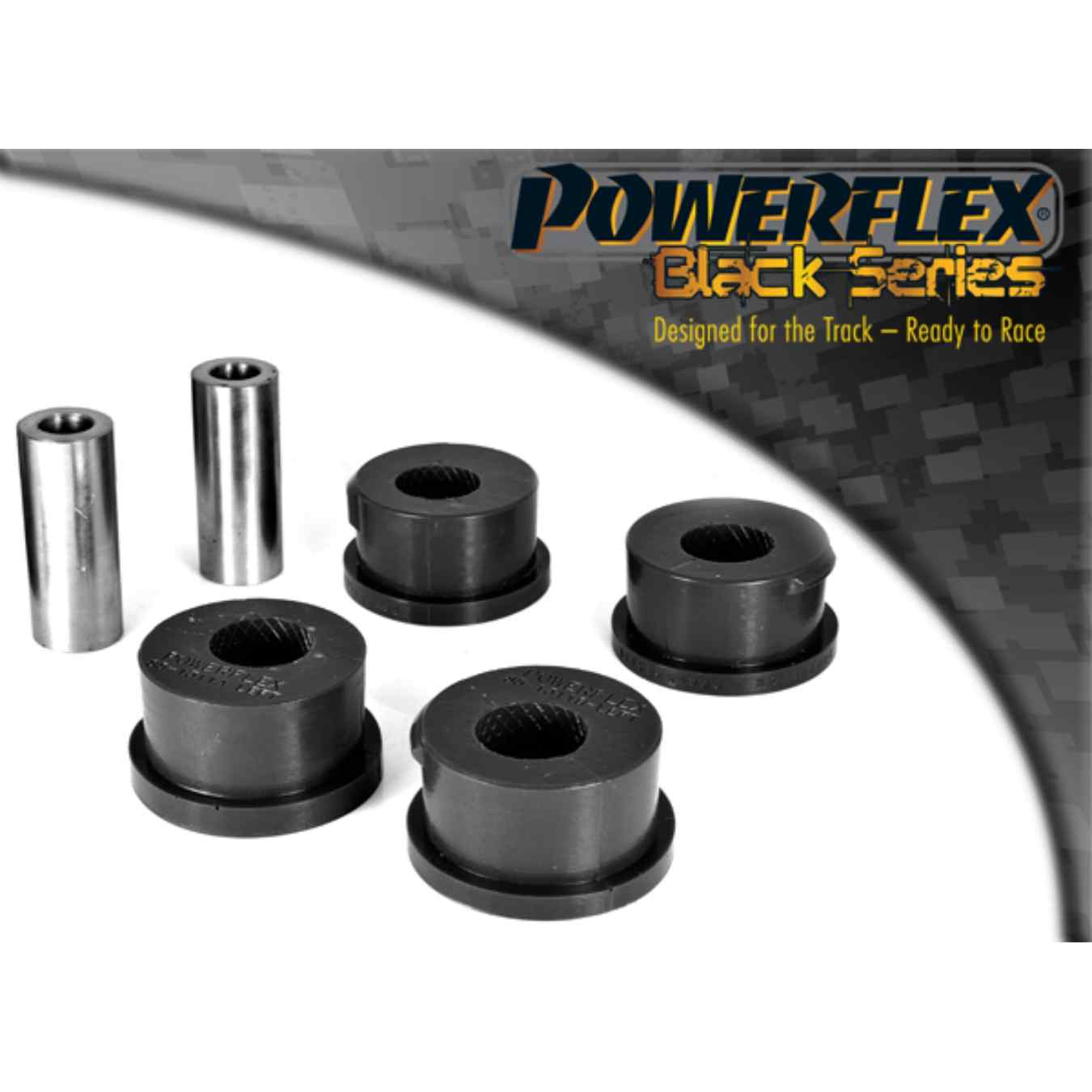 Silent bloc Powerflex intérieurs de bras de suspension arrière black series N°11 PFR85-1311BLK