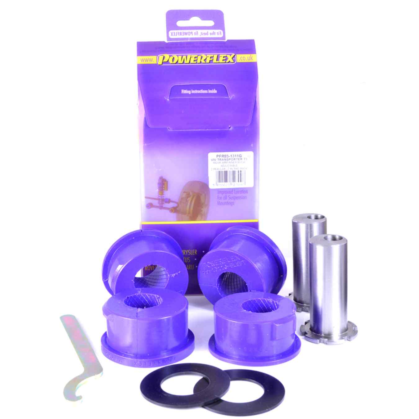 Silent bloc Powerflex intérieurs de bras de suspension arrière, réglable road series N°11 PFR85-1311G