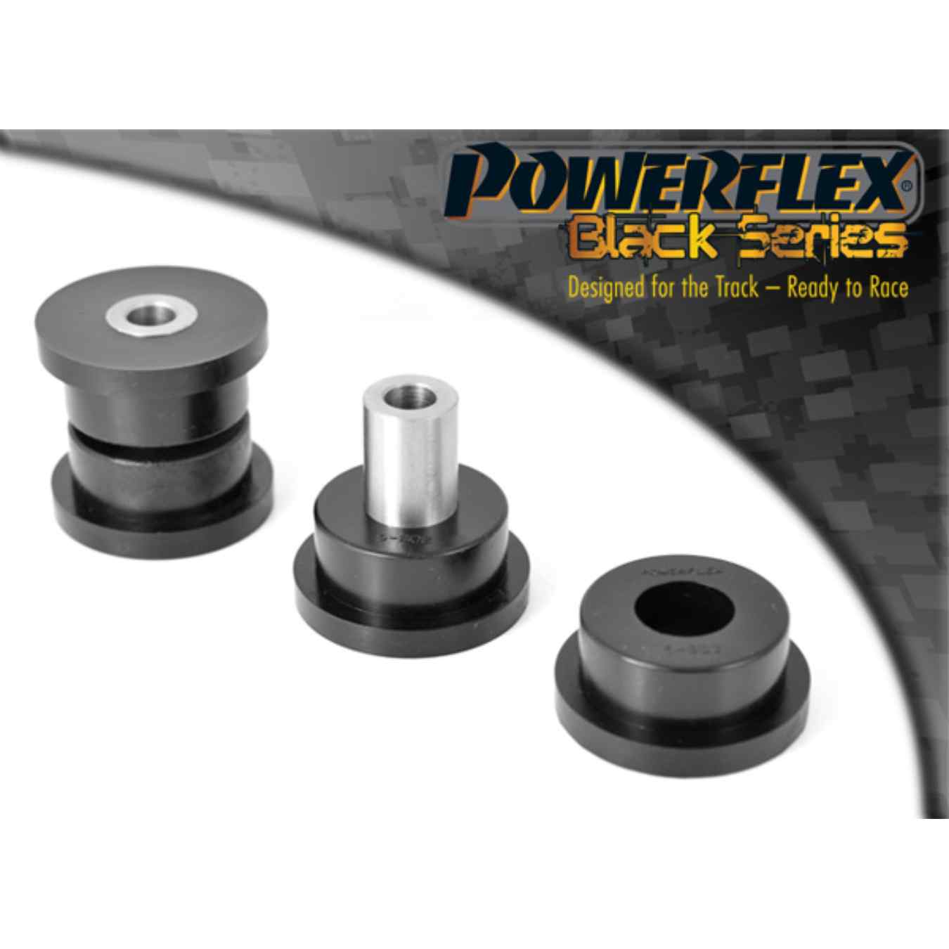 Silent bloc Powerflex intérieurs de bras de suspension avant black series N°2 PFF5-802BLK