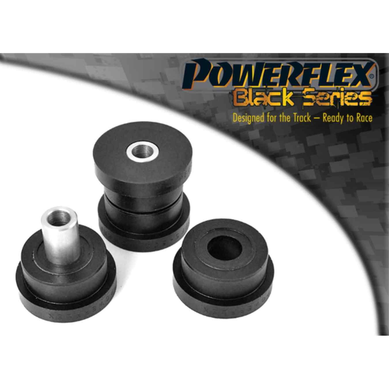 Silent bloc Powerflex intérieurs de bras de suspension avant black series N°2 PFF5-502BLK