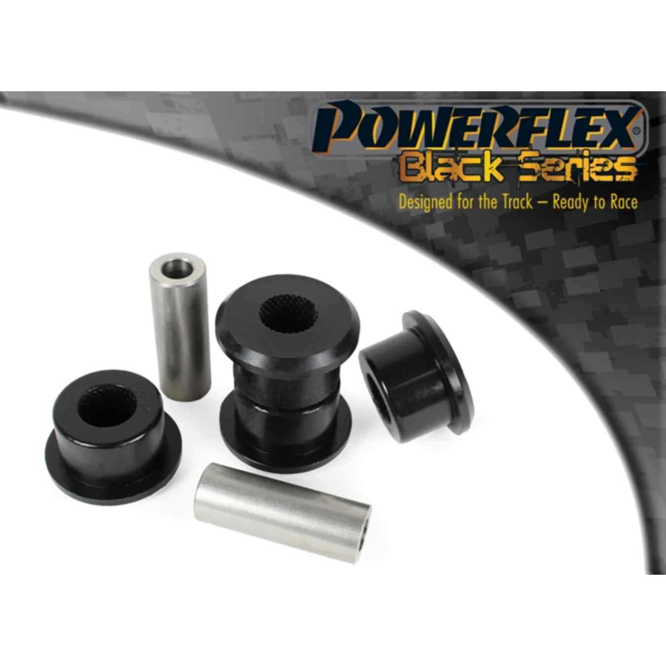 Silent bloc Powerflex intérieurs de bras de suspension avant black series N°3/6 PFF57-503BLK