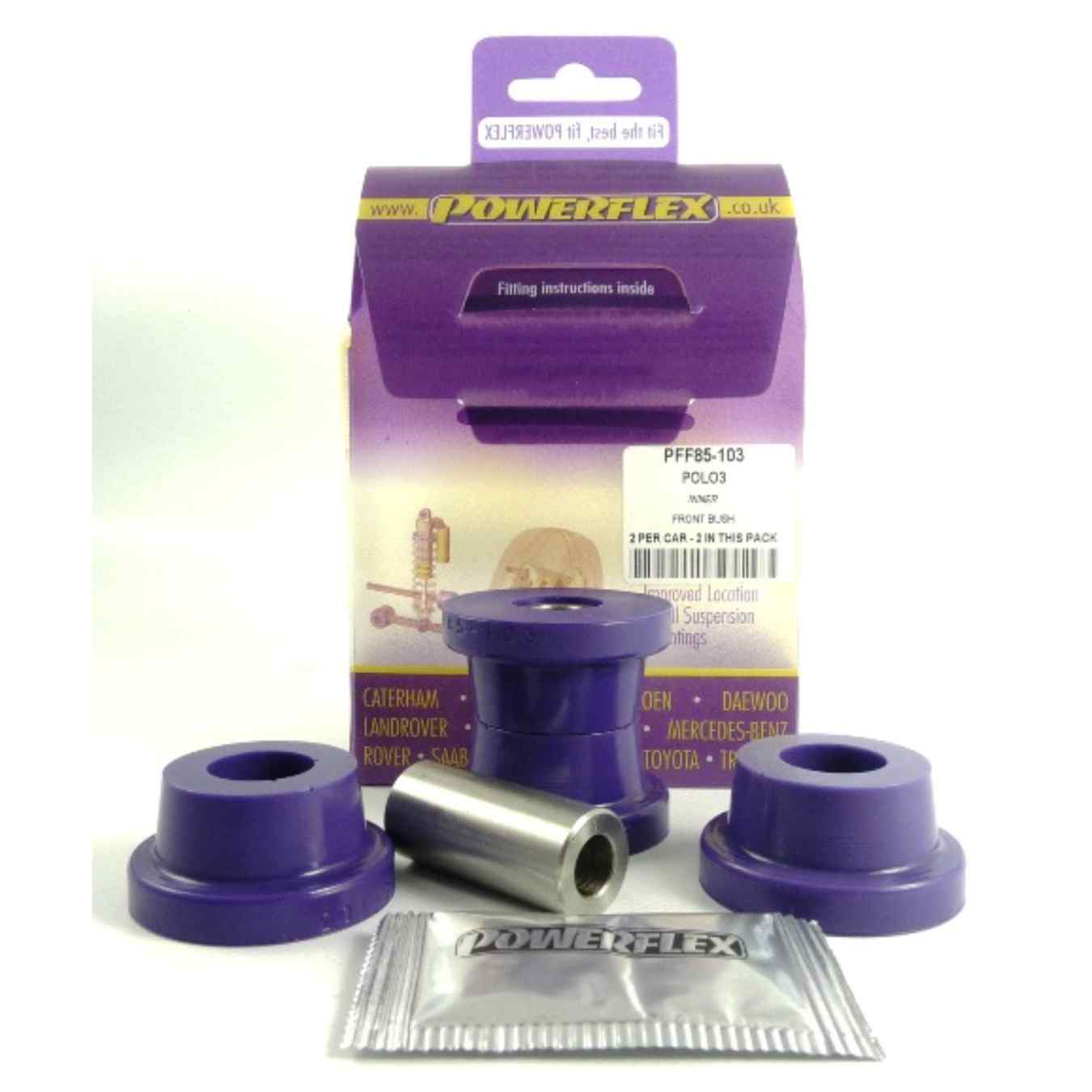 Silent bloc Powerflex intérieurs de bras de suspension avant road series N°2 PFF85-103