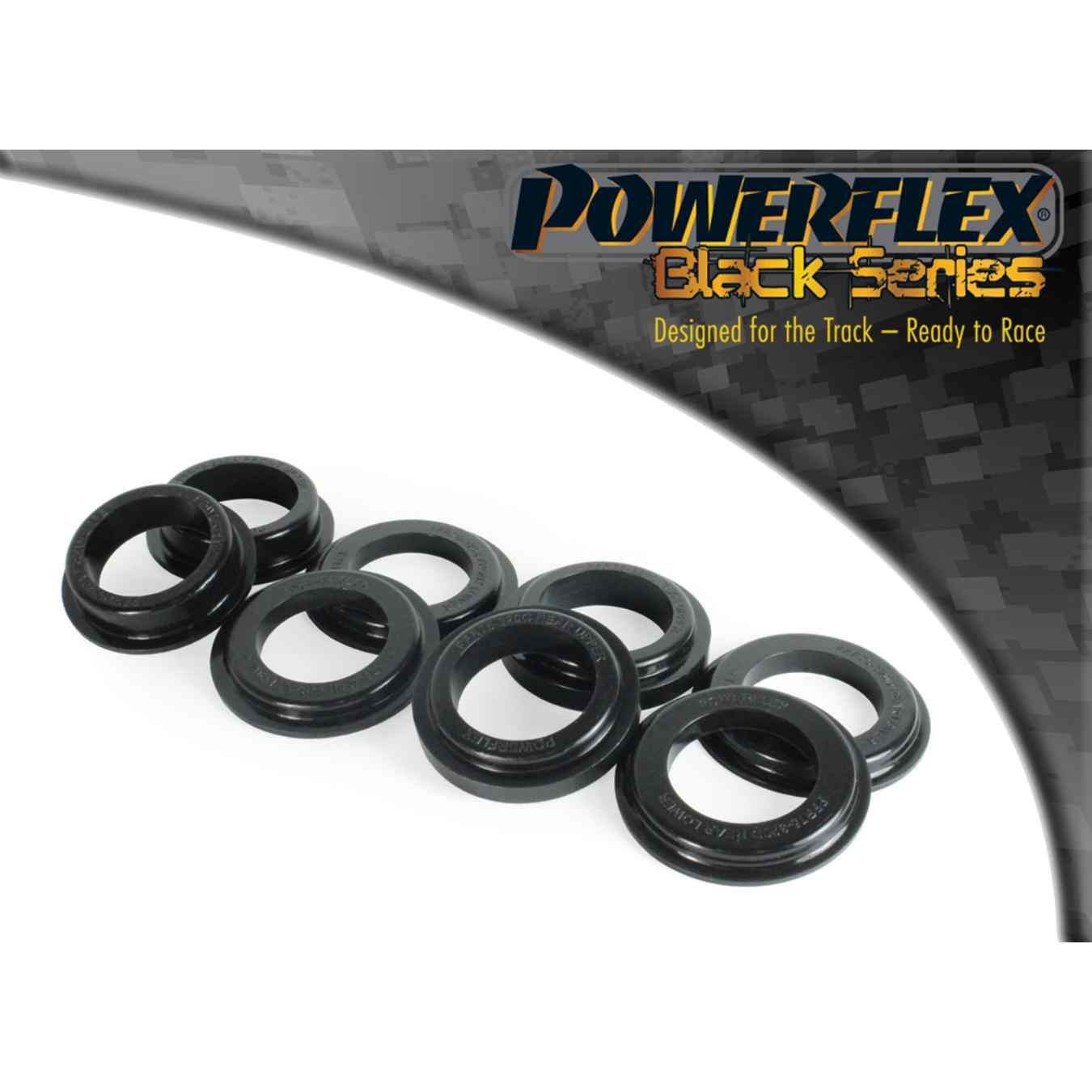 Silent bloc Powerflex kit insert de berceau arrière black series N°20 PFR75-320BLK
