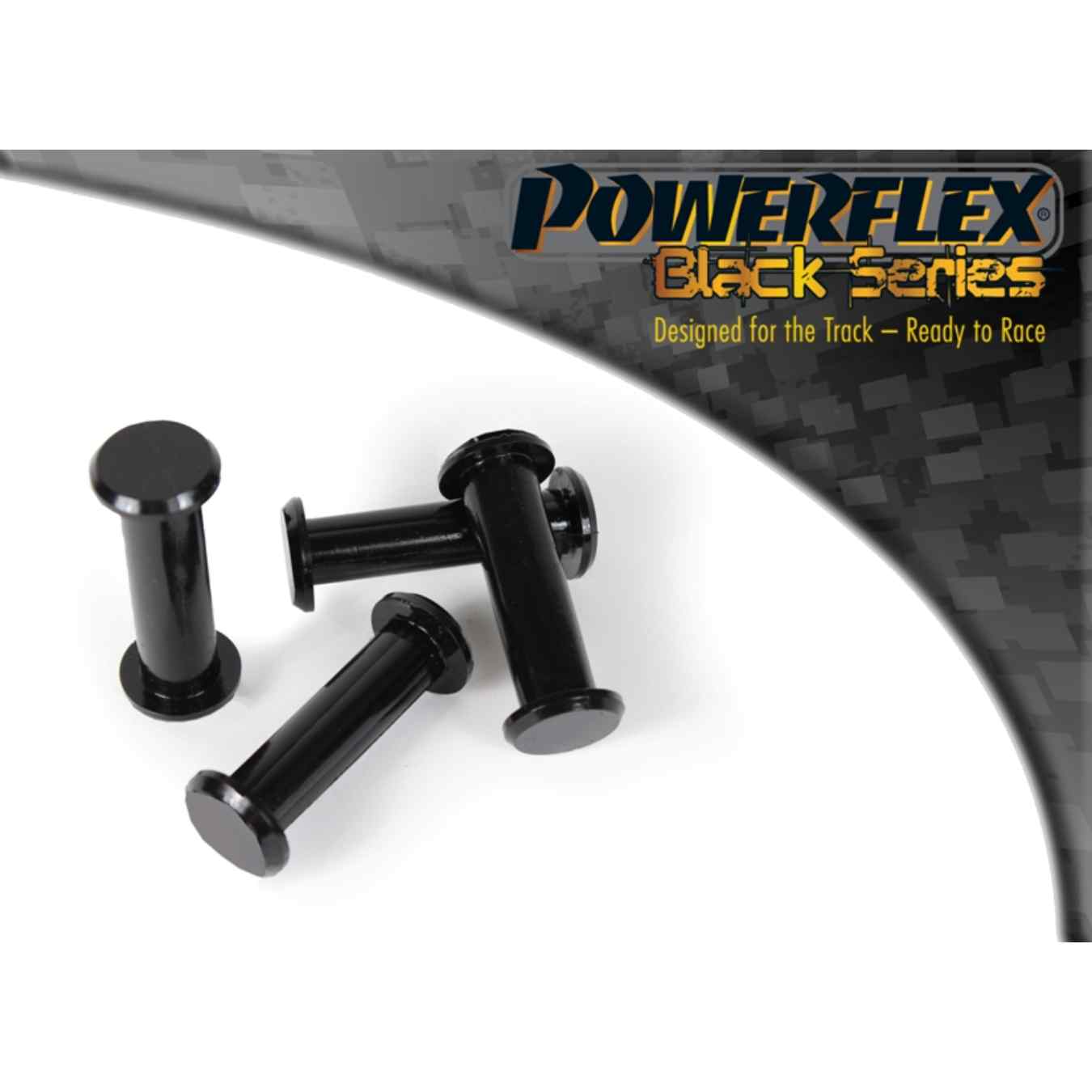 Silent bloc Powerflex kit insert support moteur supérieur black series N°21 PFF5-1321BLK