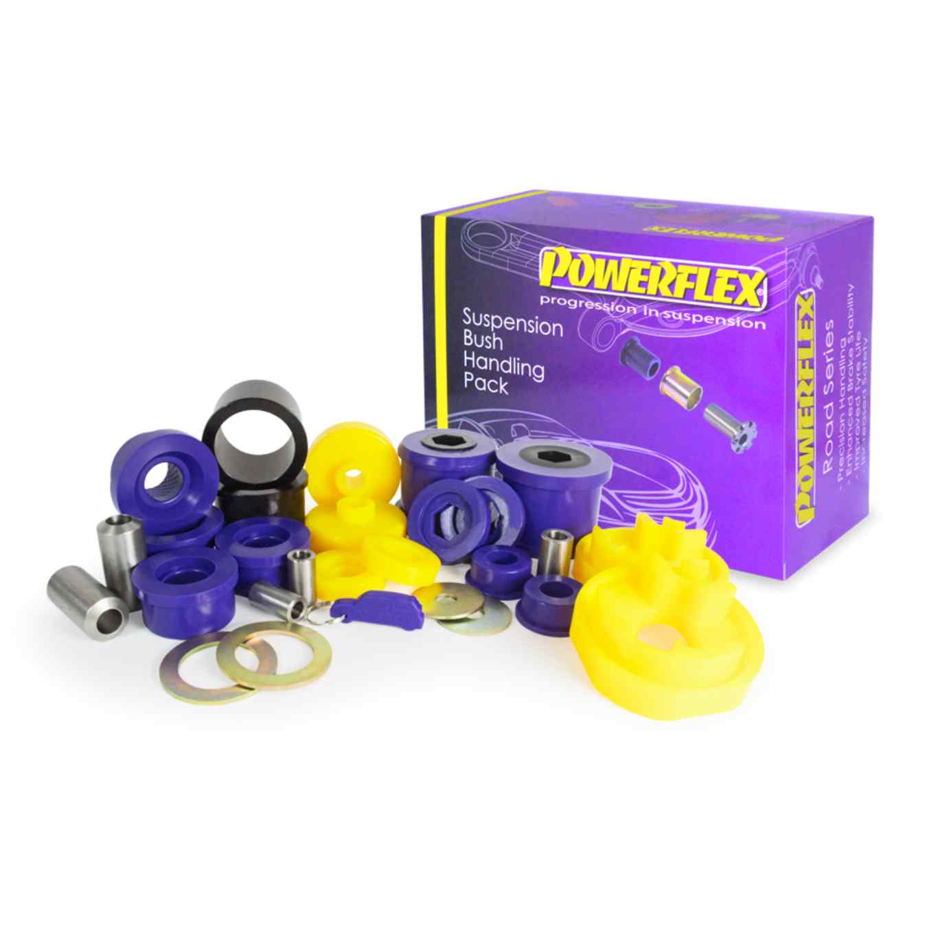 Silent bloc Powerflex pack châssis road series PF5K-1005