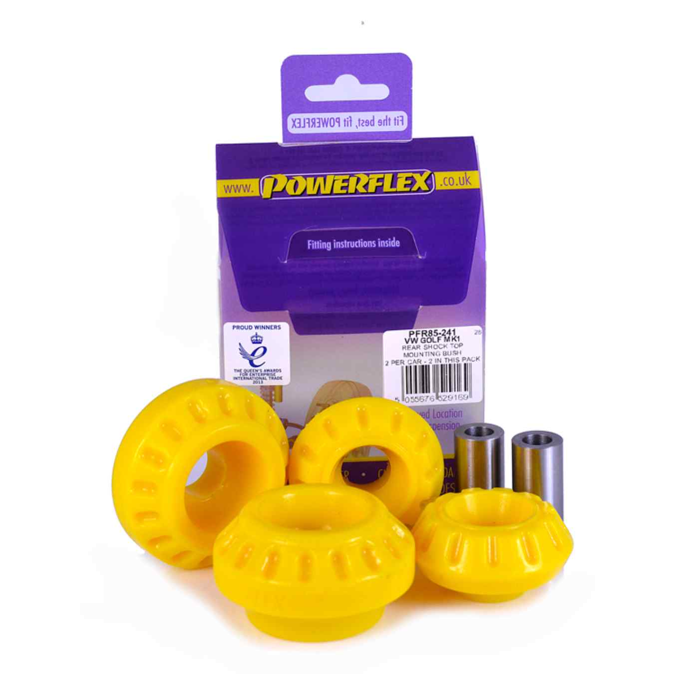Silent bloc Powerflex supérieurs d'amortisseurs arrière road series N°20 PFR85-241