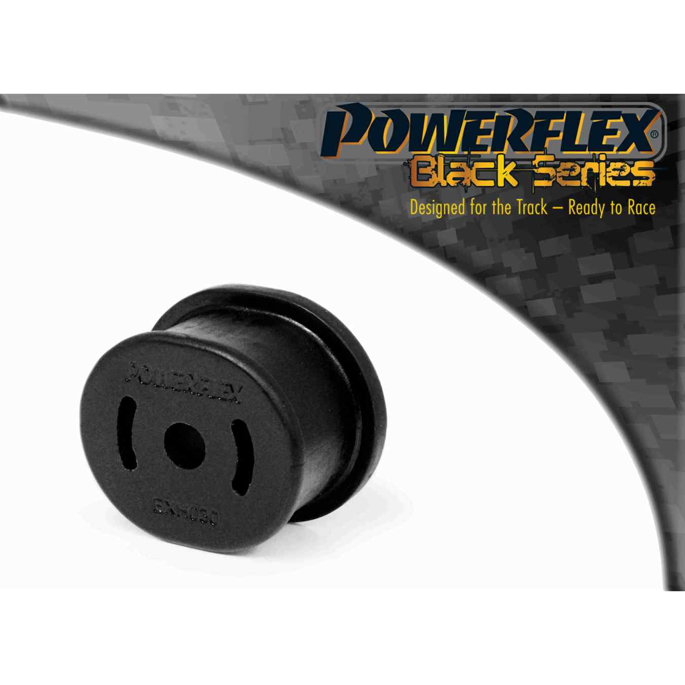 Silent bloc Powerflex support échappement arrière black series N°30 EXH030BLK
