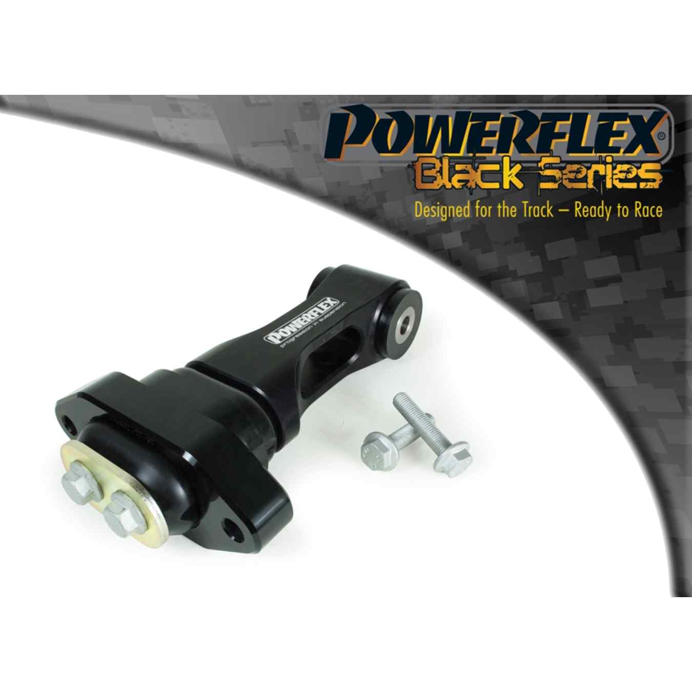 Silent bloc Powerflex support moteur anti couple black series N°20 PFF26-122-12BLK