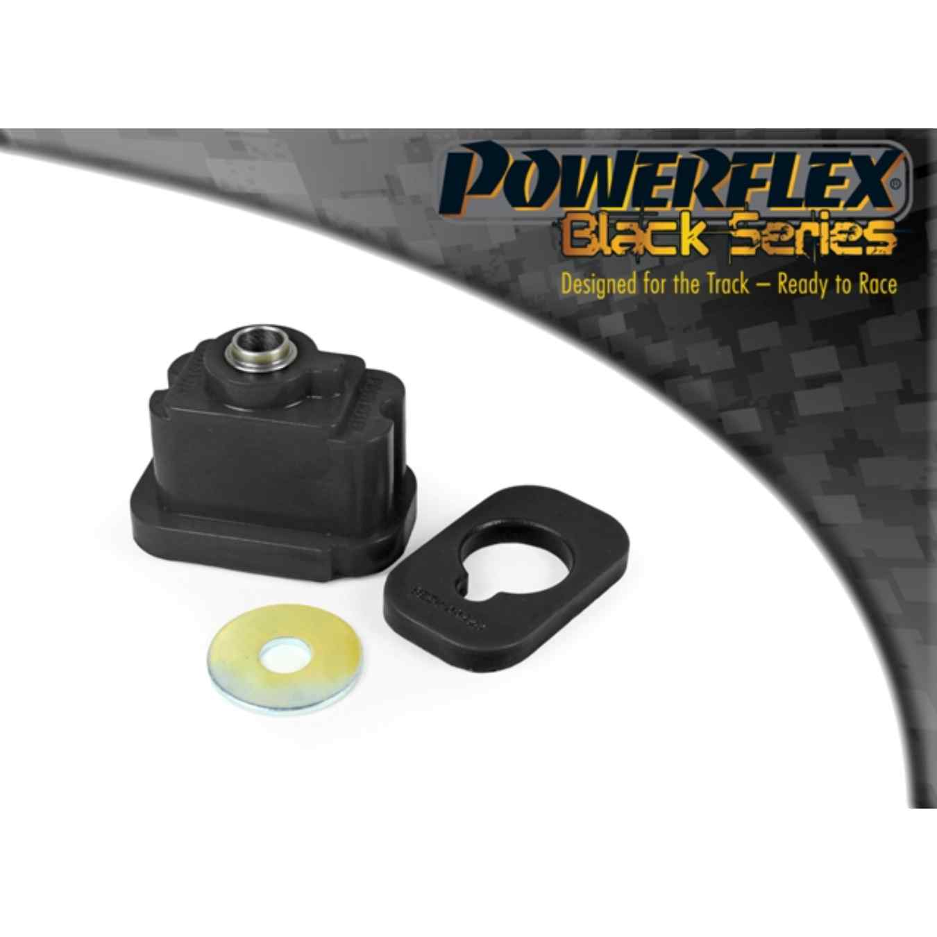 Silent bloc Powerflex support moteur anti retour de couple black series N°23 PFF60-822BLK