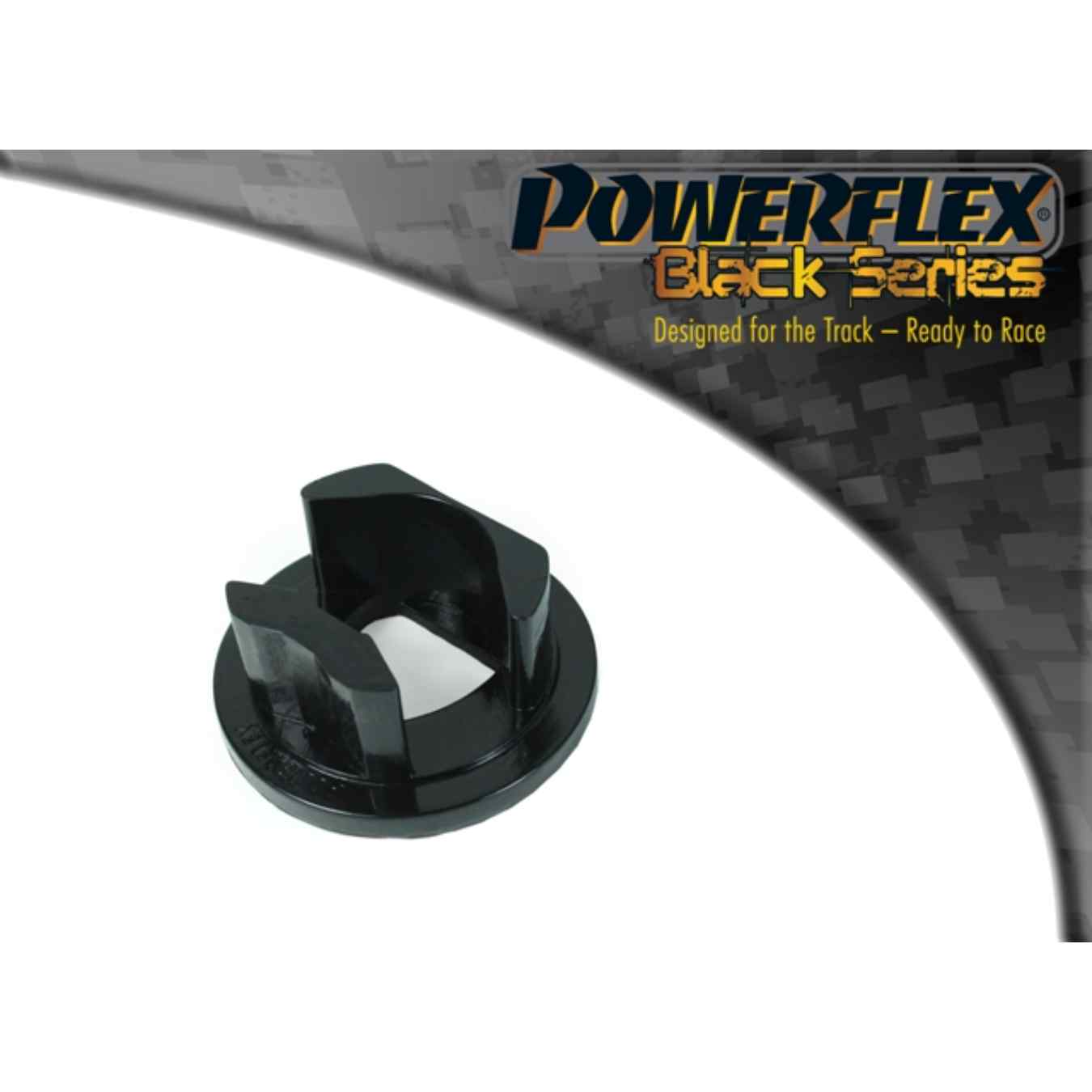 Silent bloc Powerflex support moteur inférieur arrière black series N°20 PFF1-1120BLK