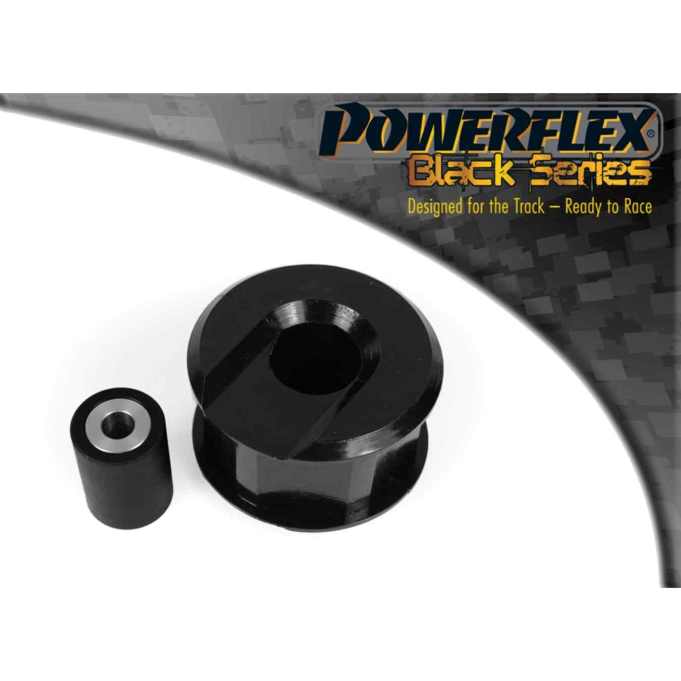Silent bloc Powerflex support moteur inférieur black series N°20 PFF85-620BLK