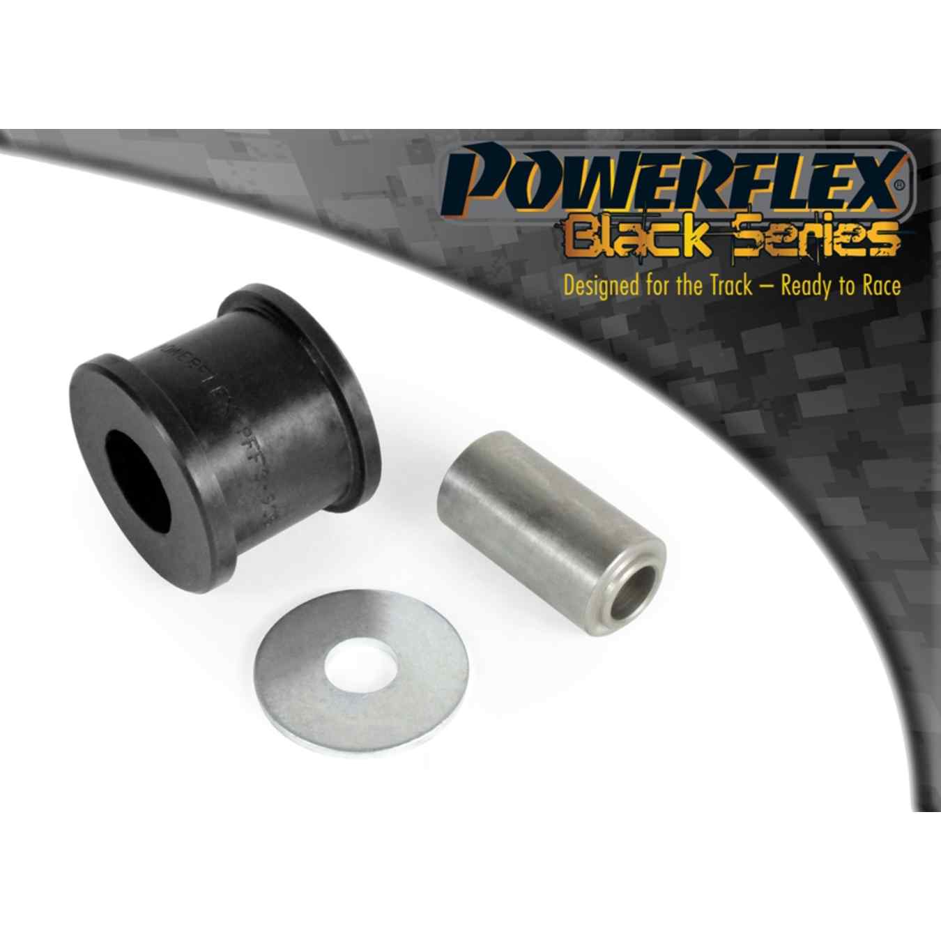 Silent bloc Powerflex support moteur inférieur black series N°5 PFF3-905BLK