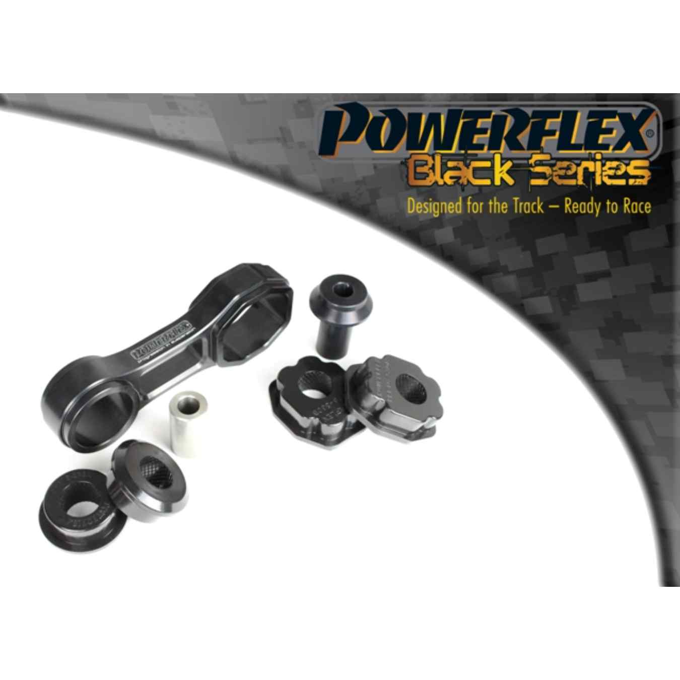 Silent bloc Powerflex support moteur inférieur black series N°20 PFF16-530BLK