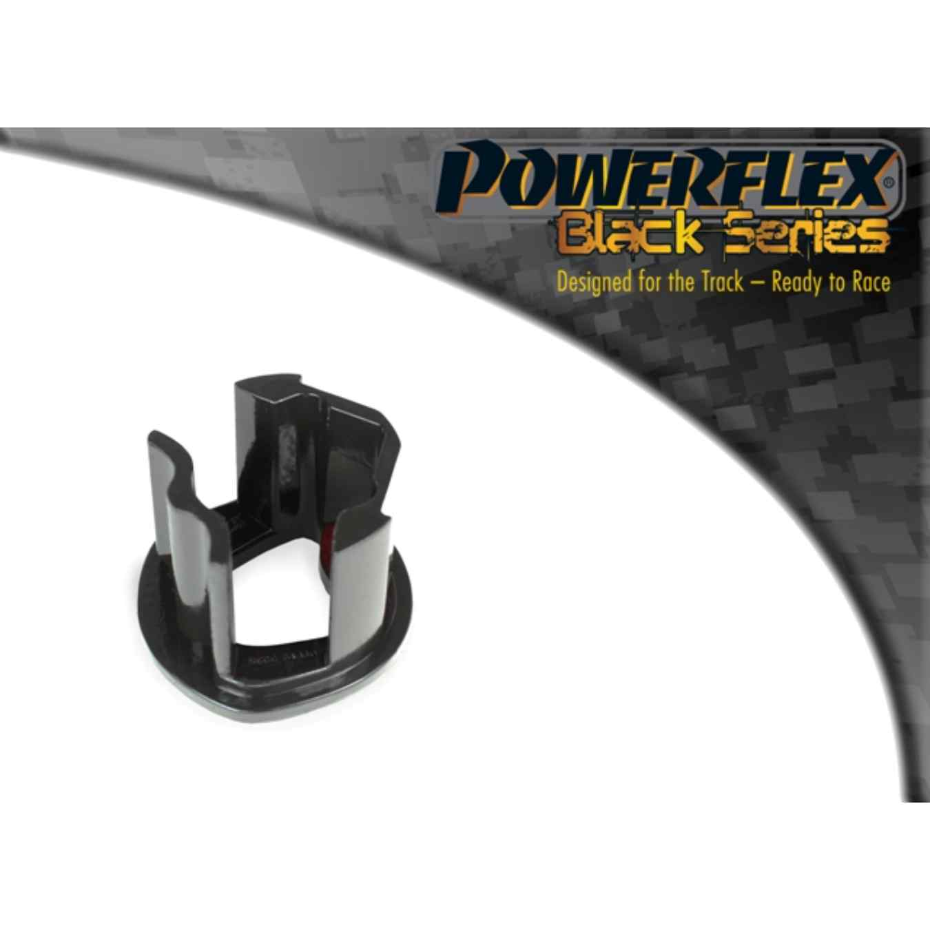 Silent bloc Powerflex support moteur inférieur black series N°22 PFF19-2225BLK