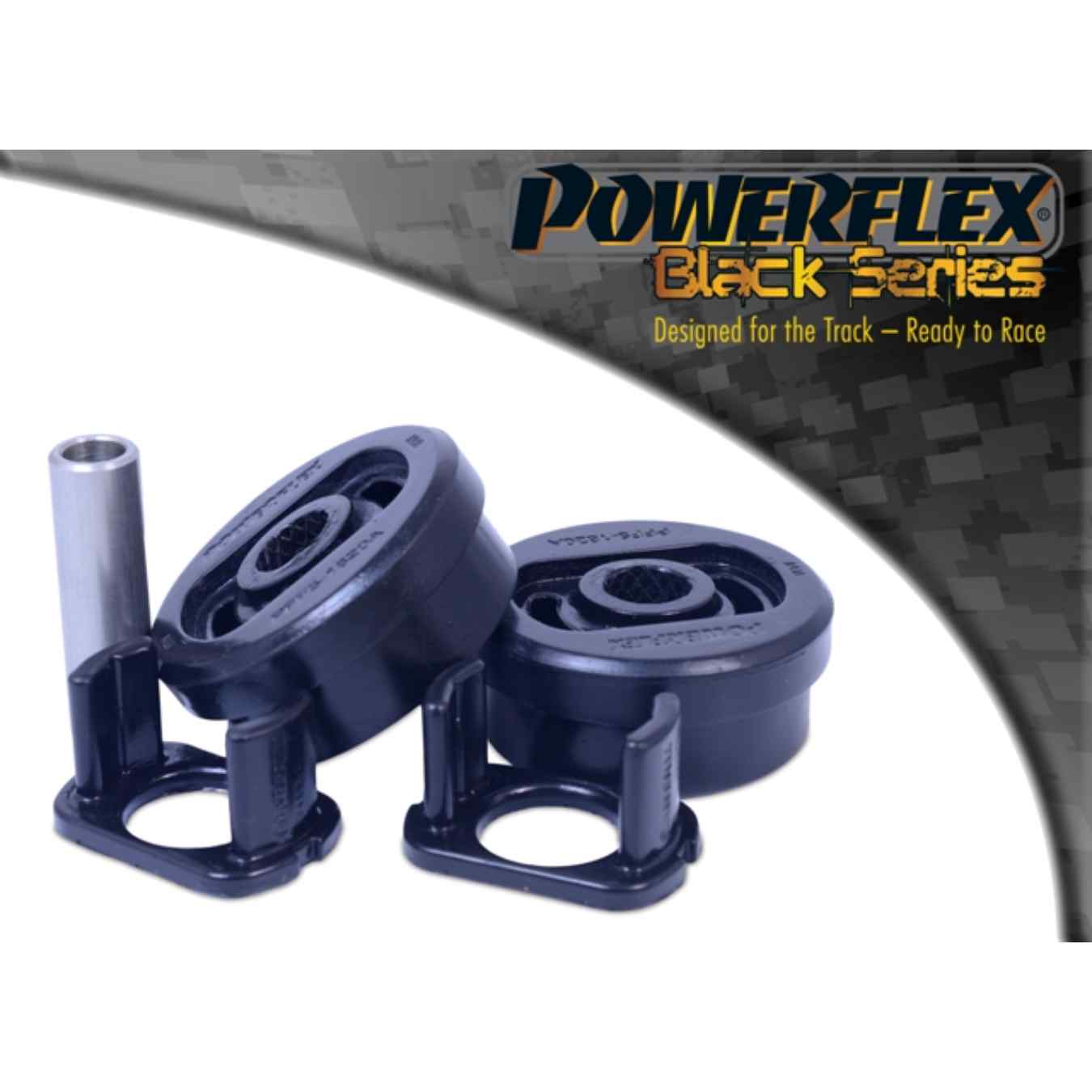 Silent bloc Powerflex support moteur inférieur black series N°7 PFF5-1820BLK