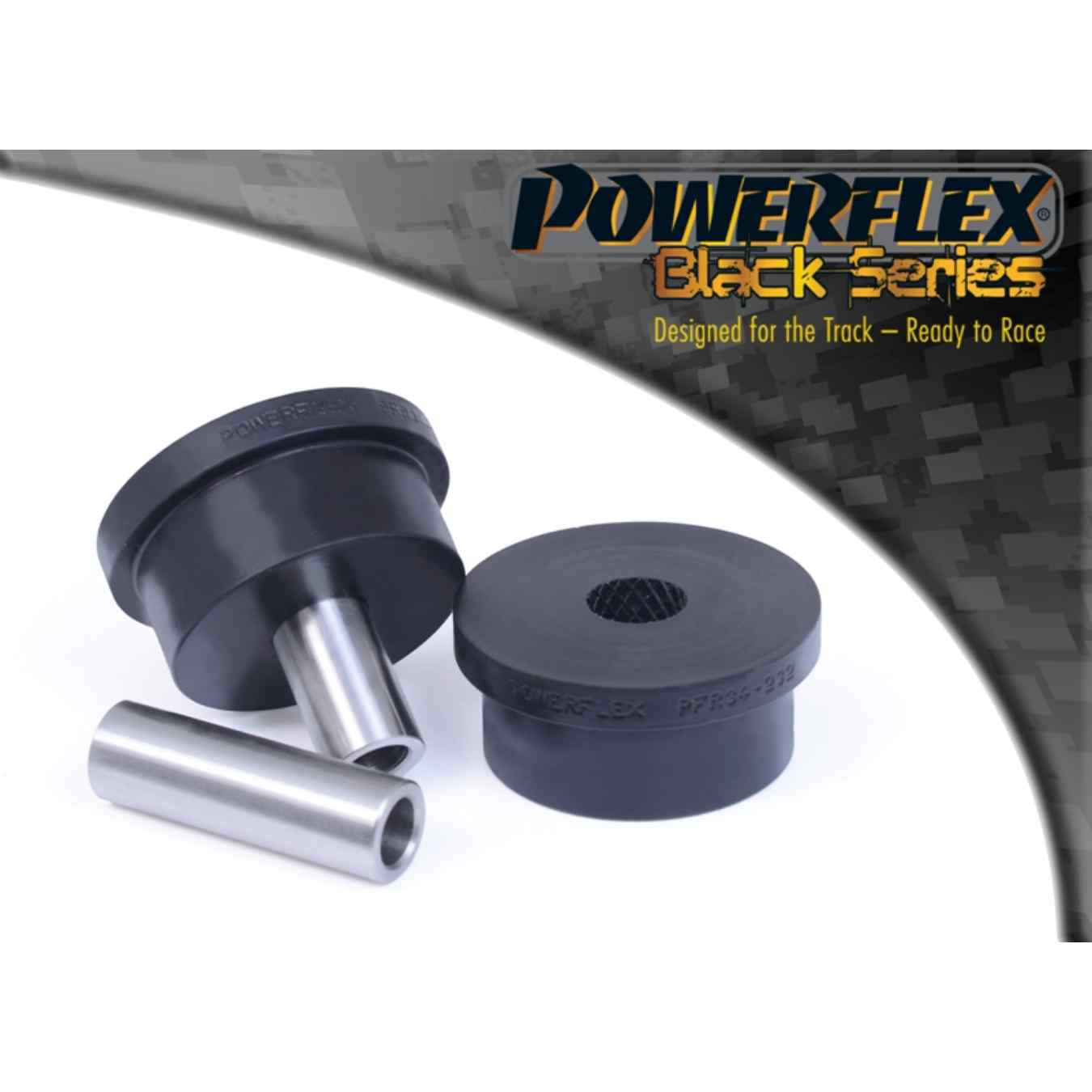 Silent bloc Powerflex support moteur inférieur black series N°32 PFR34-232BLK