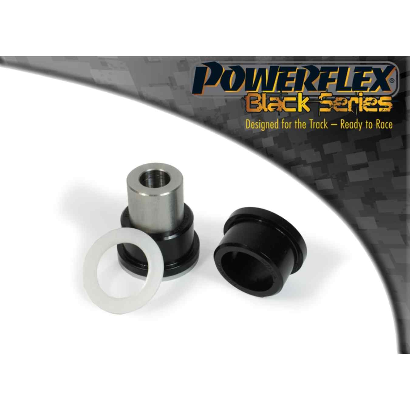Silent bloc Powerflex support moteur inférieur black series N°21 PFF3-1324BLK