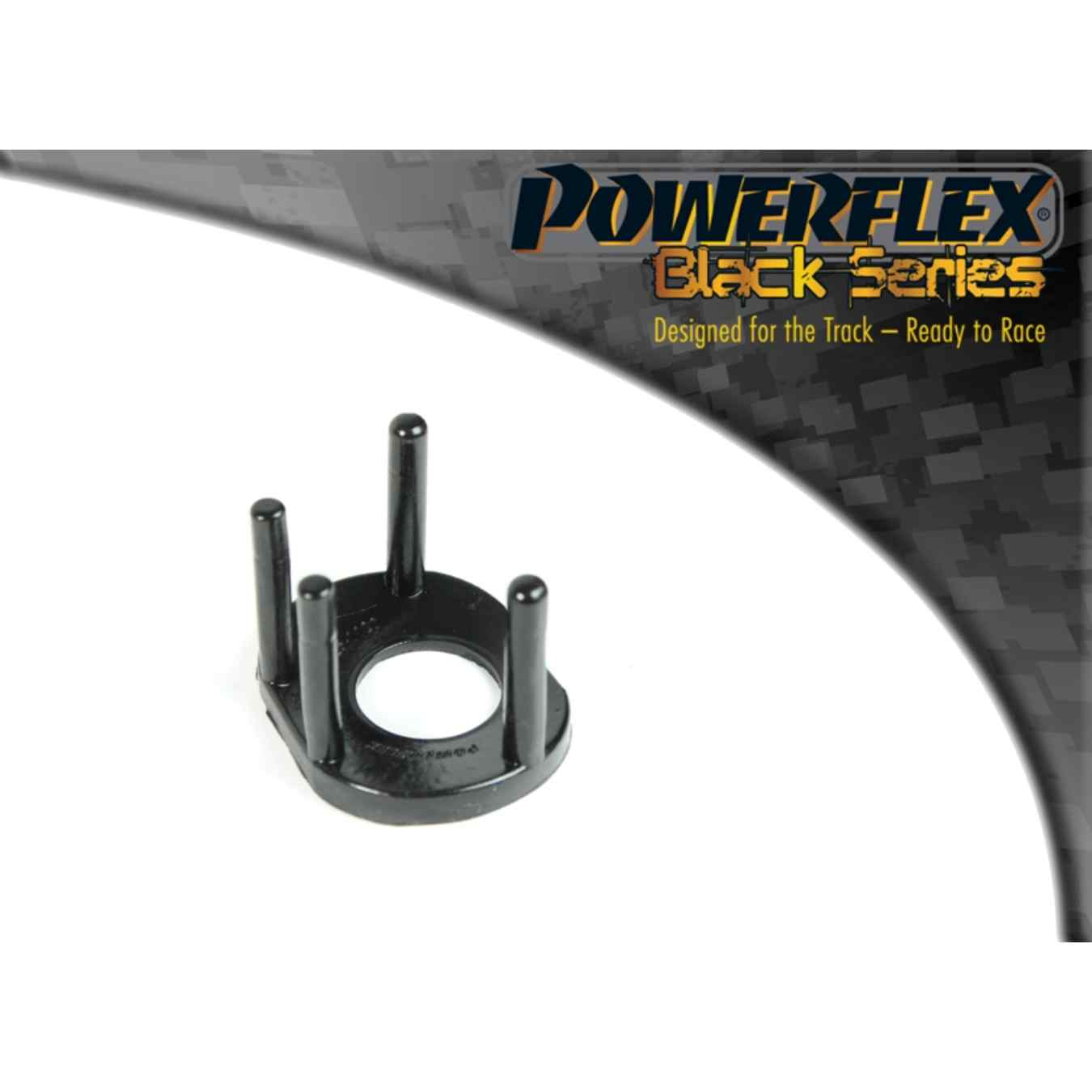 Silent bloc Powerflex support moteur inférieur black series N°20 PFF25-1120BLK