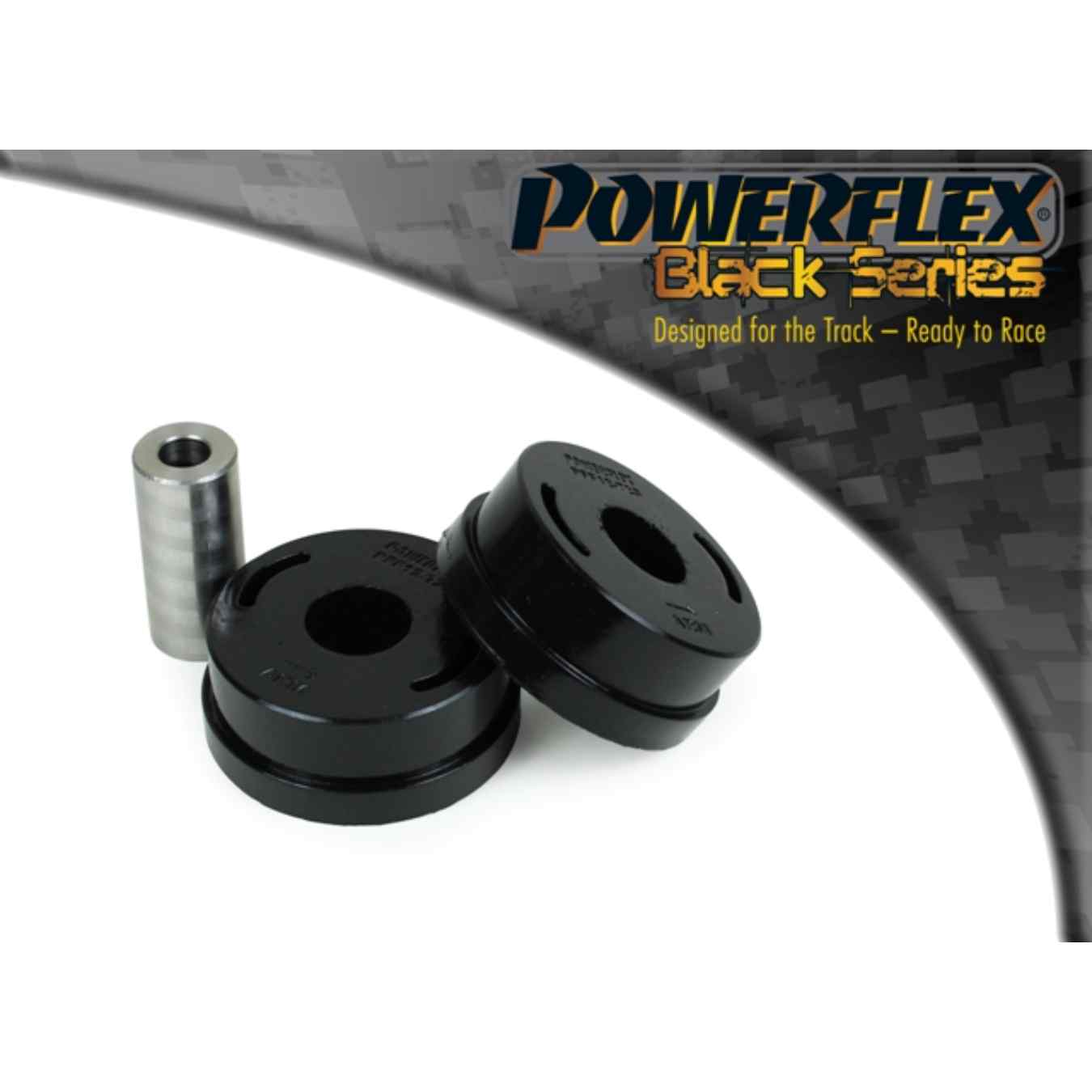 Silent bloc Powerflex support moteur inférieur black series N°20 PFF12-720BLK