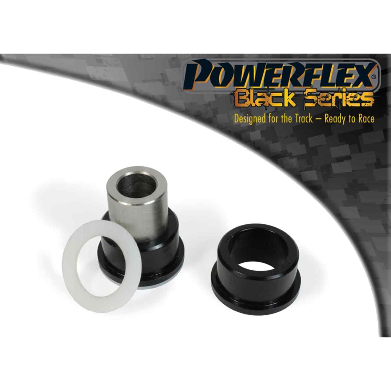 Silent bloc Powerflex support moteur inférieur black series N°21 PFF3-1320BLK