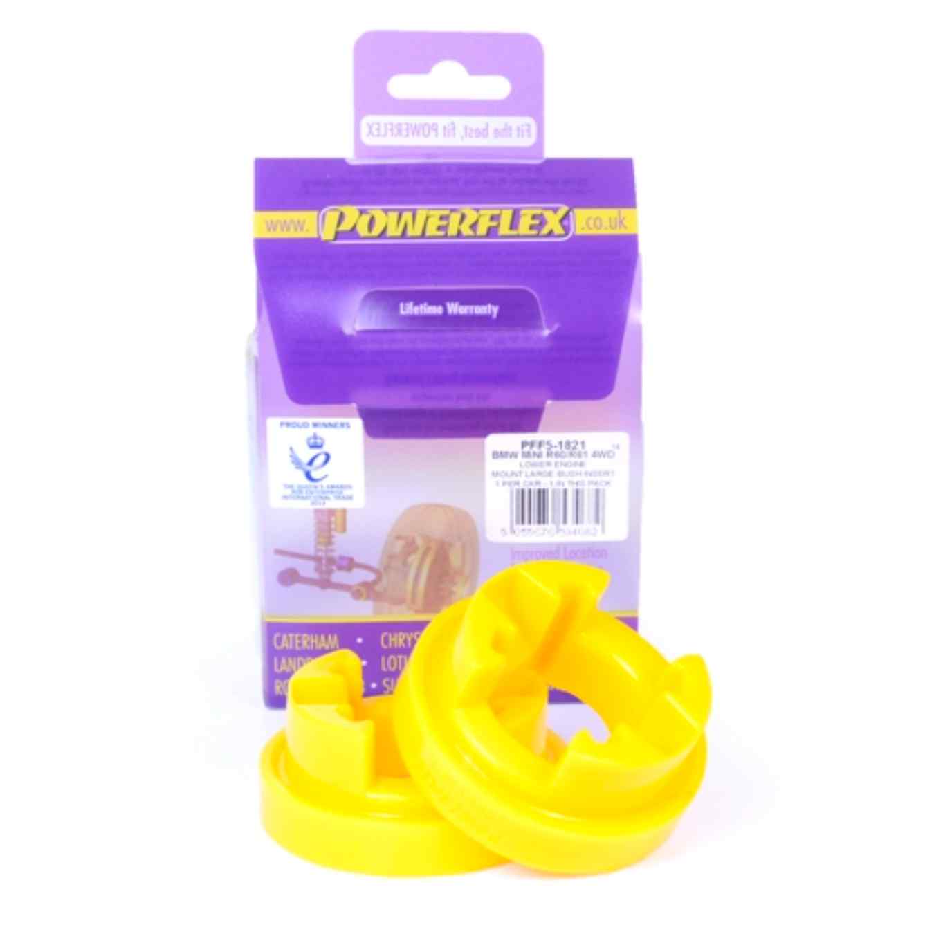 Silent bloc Powerflex support moteur inférieur road series N°7 PFF5-1821