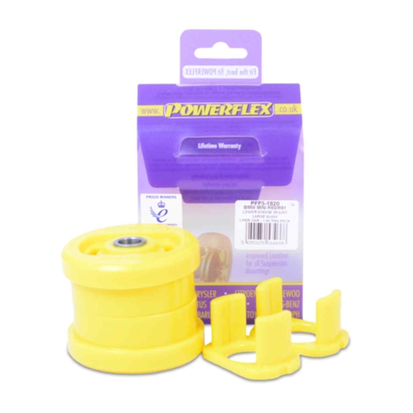 Silent bloc Powerflex support moteur inférieur road series N°7 PFF5-1820