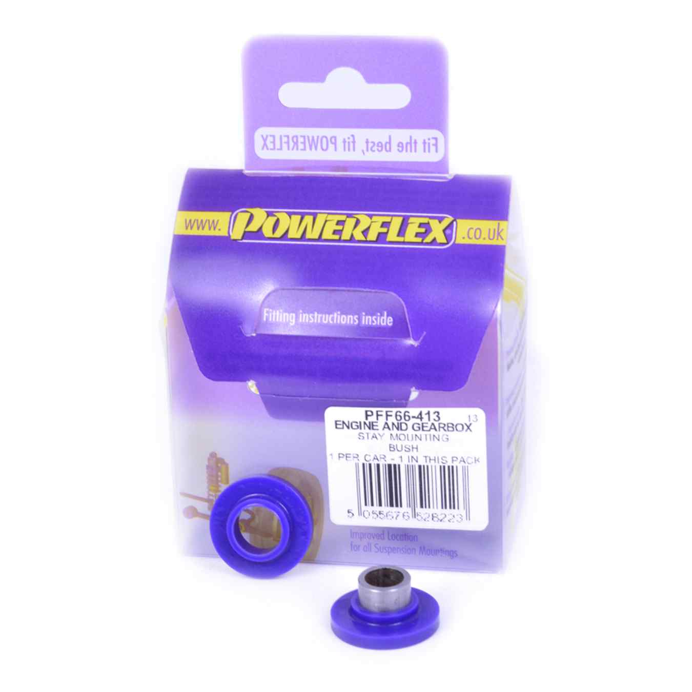 Silent bloc Powerflex support moteur road series N°13/14 PFF66-413