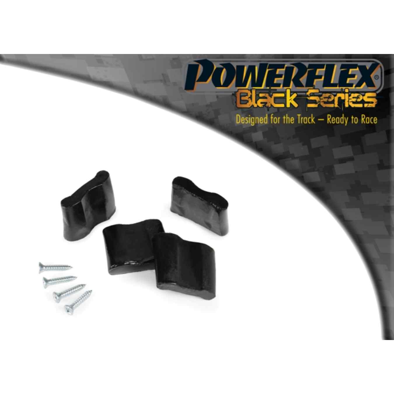 Silent bloc Powerflex tension d'essieu arrière black series N°4 PFR50-300BLK