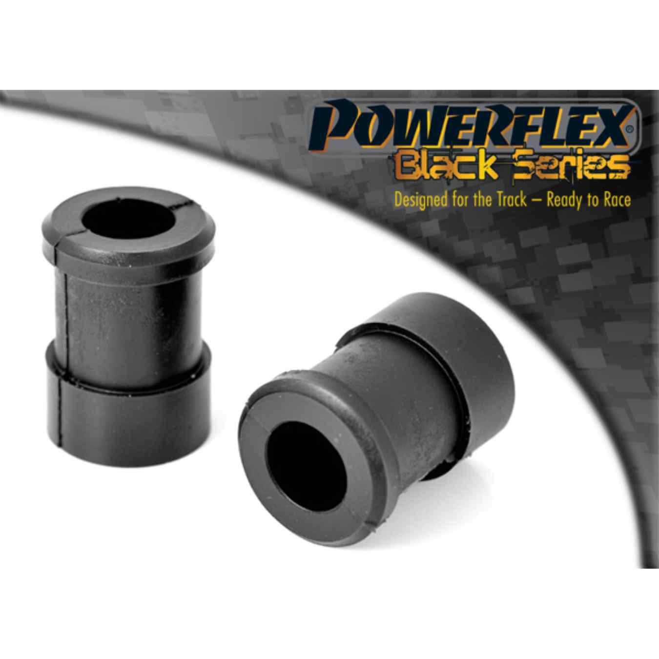 Silent bloc Powerflexs entre bras de suspension et barre anti-roulis avant black series N°4 PFF66-404BLK