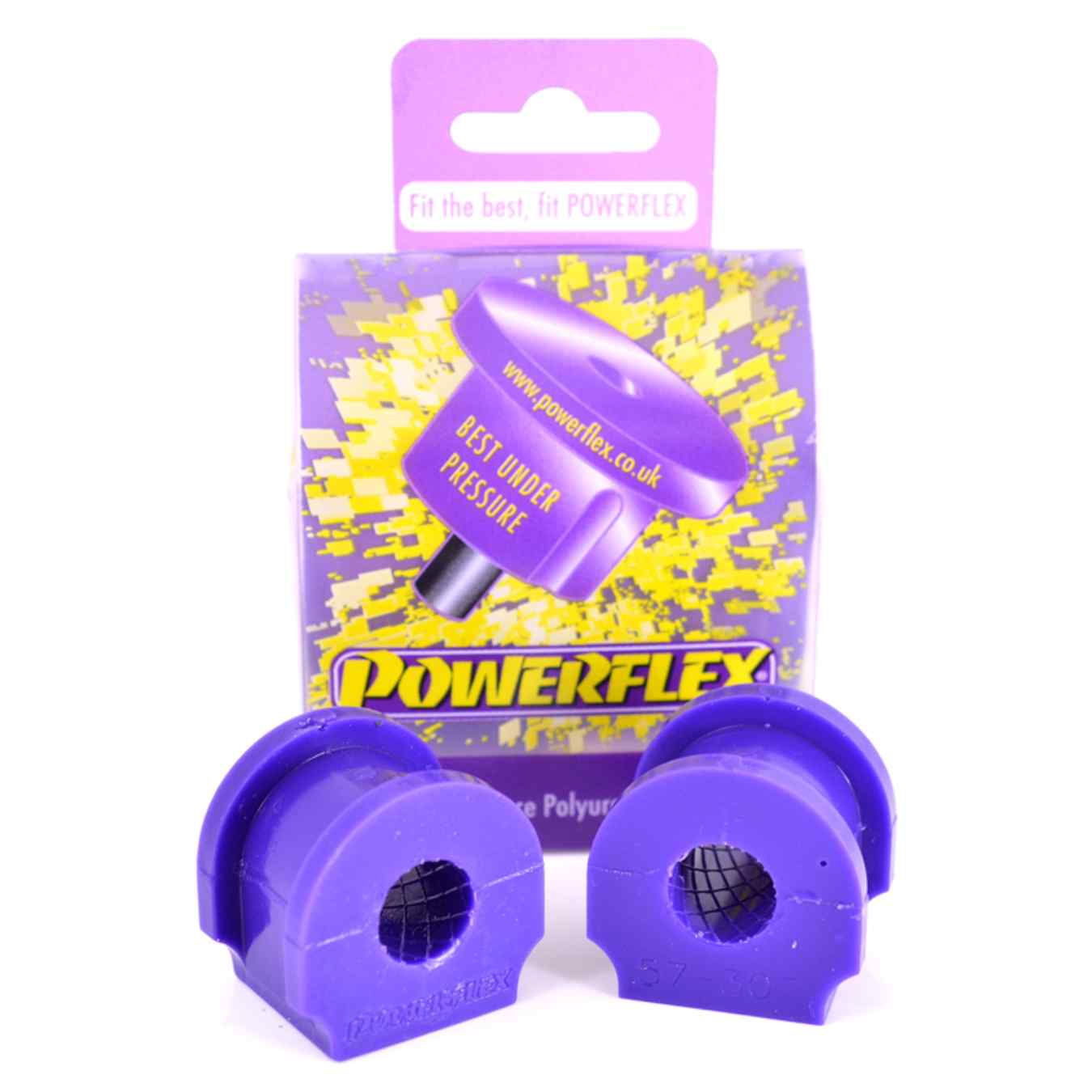 Silent bloc Powerflexs entre bras de suspension et barre anti-roulis avant road series N°4 PFF57-307