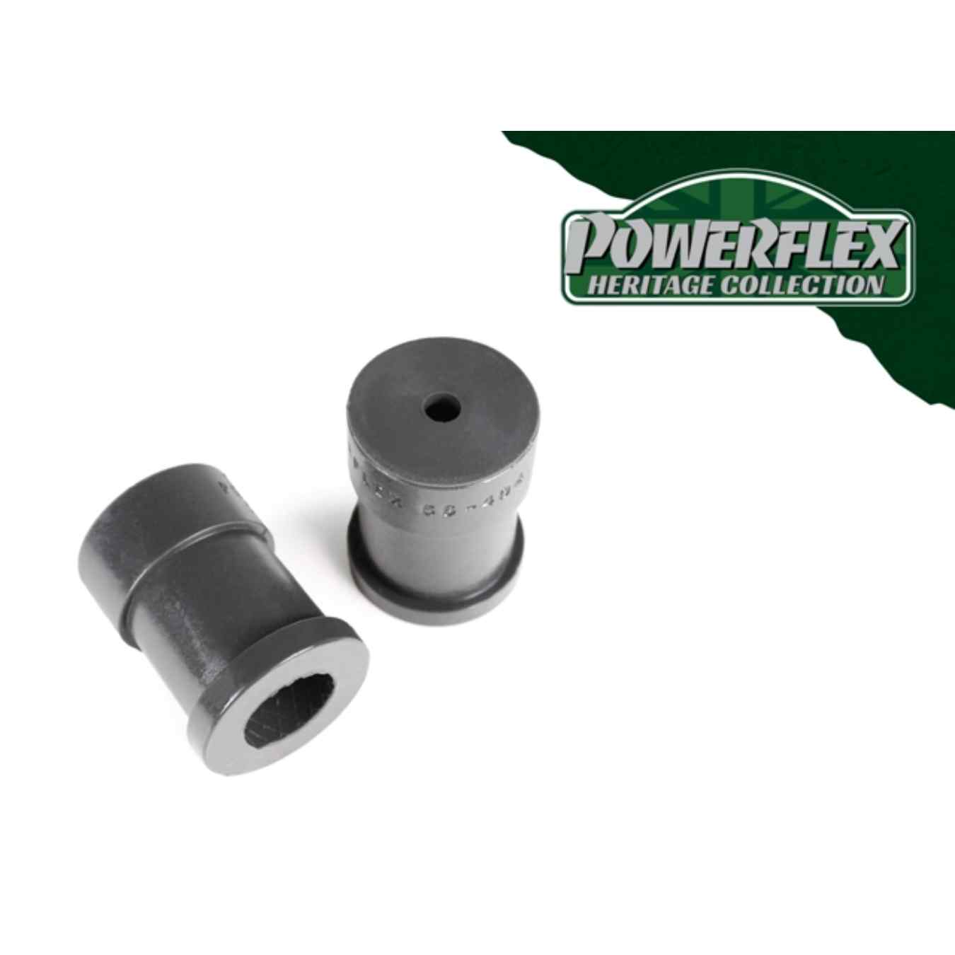 Silent bloc Powerflexs entre bras de suspension et barre anti-roulis avant heritage N°4 PFF66-404H