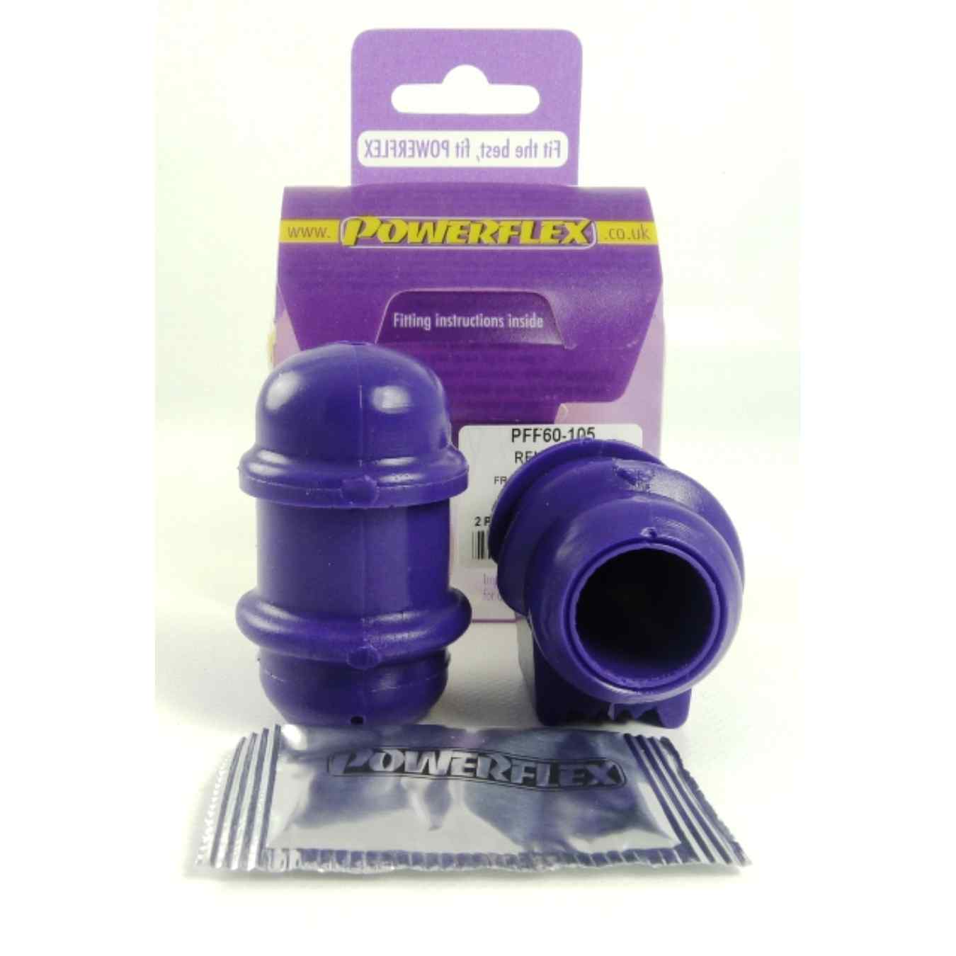 Silent bloc Powerflexs externes de barre anti-roulis avant road series N°3 PFF60-105