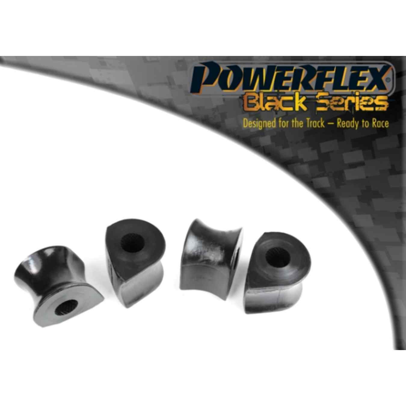 Silent bloc Powerflexs internes de barre anti-roulis avant 16mm black series N°3 PFF30-403-16BLK