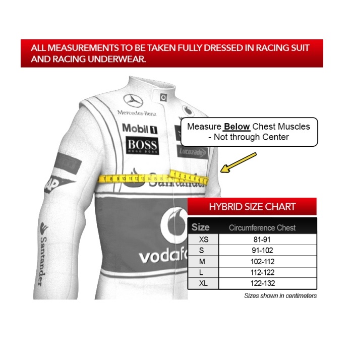 SIMPSON Hybrid S avec attaches clip HANS® taille XS