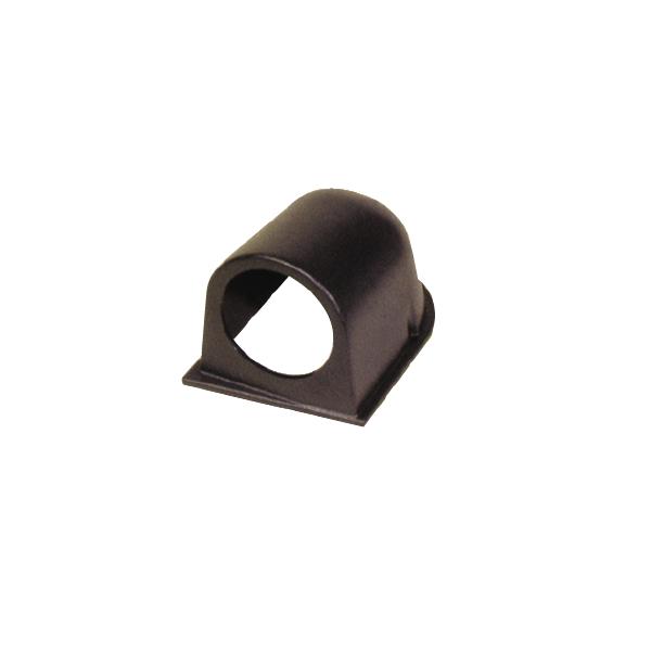 Support PVC pour 1 manomètre Ø 52 mm