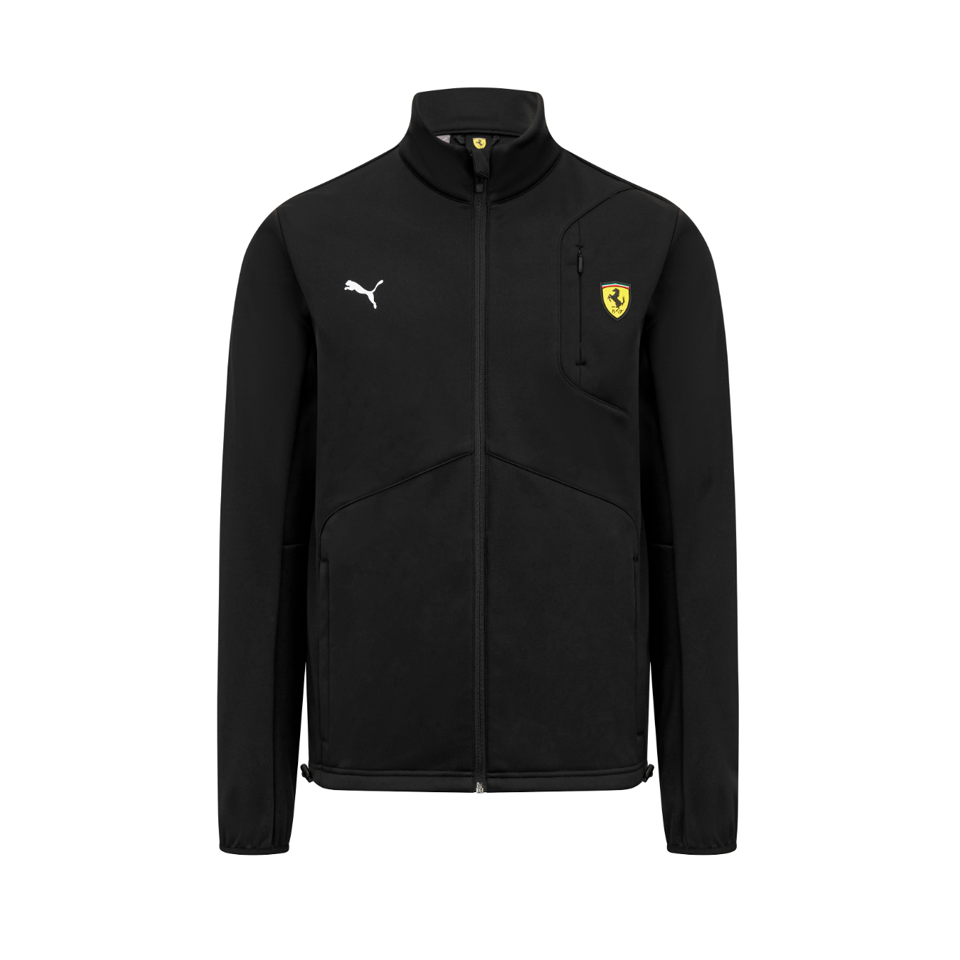 Softshell FERRARI Fanwear noire pour homme