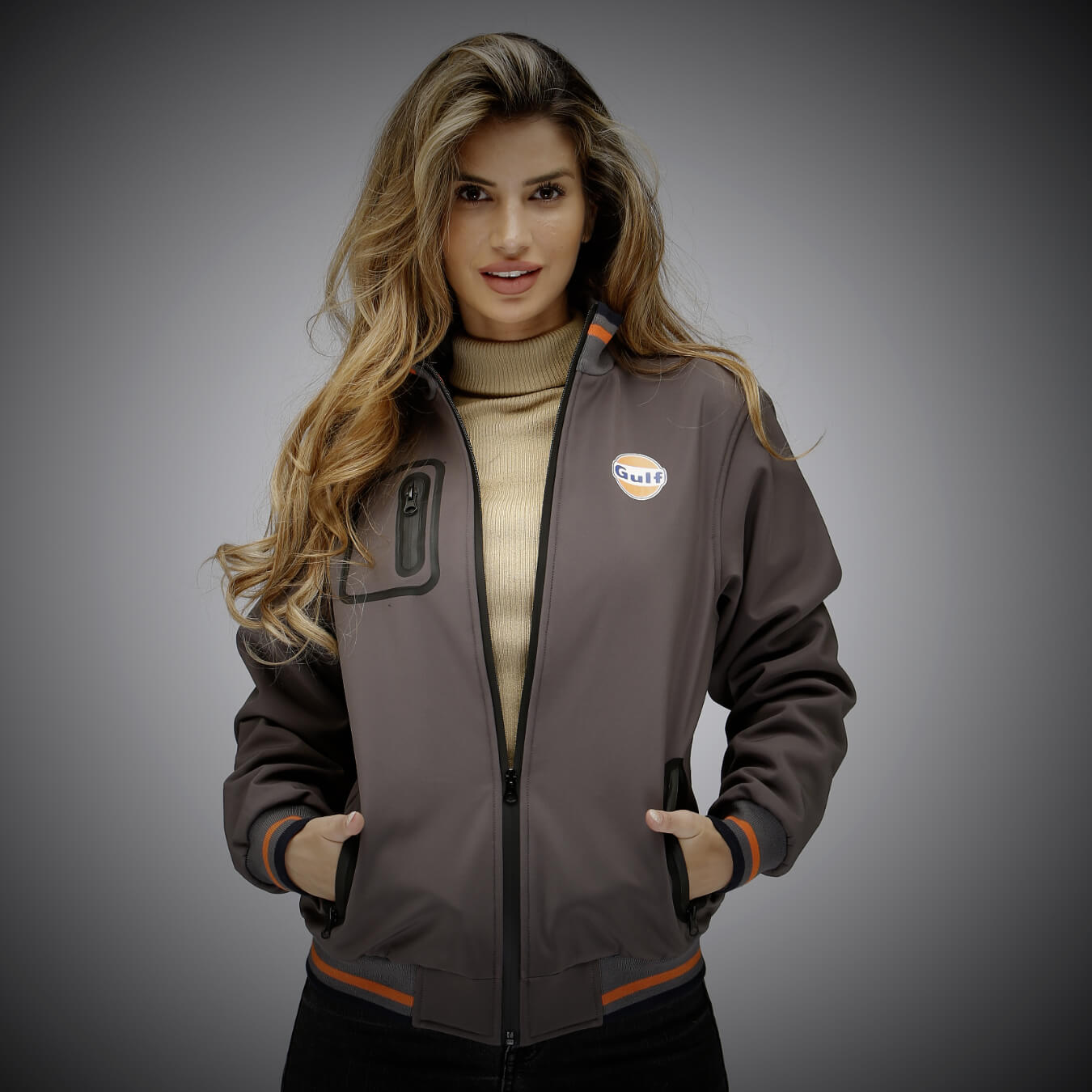 Softshell GULF Grise pour Femme