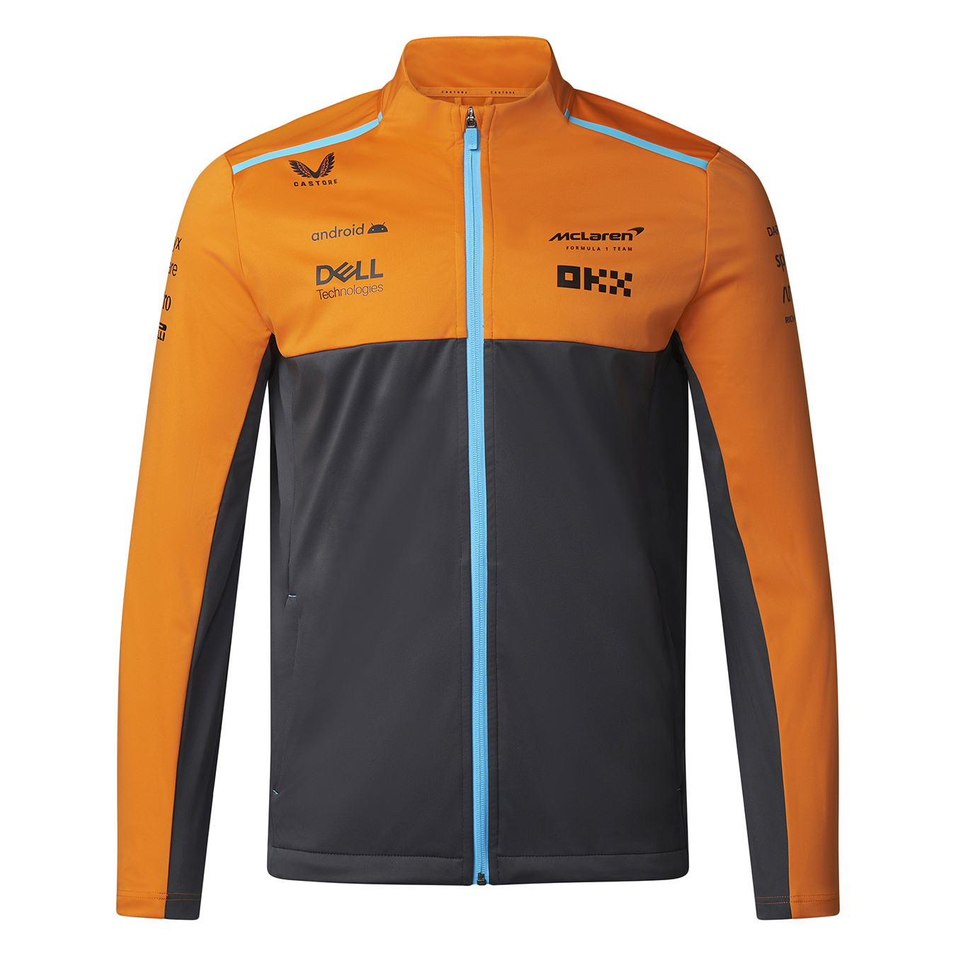 Softshell MCLAREN Castore Team Replica Orange unisexe