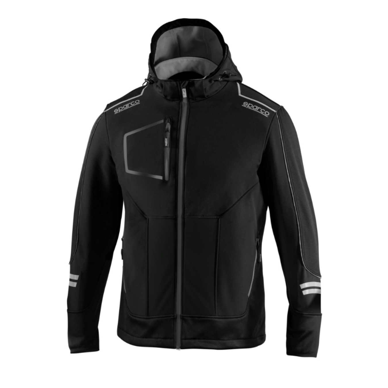 Softshell technique à capuche SPARCO pour Homme