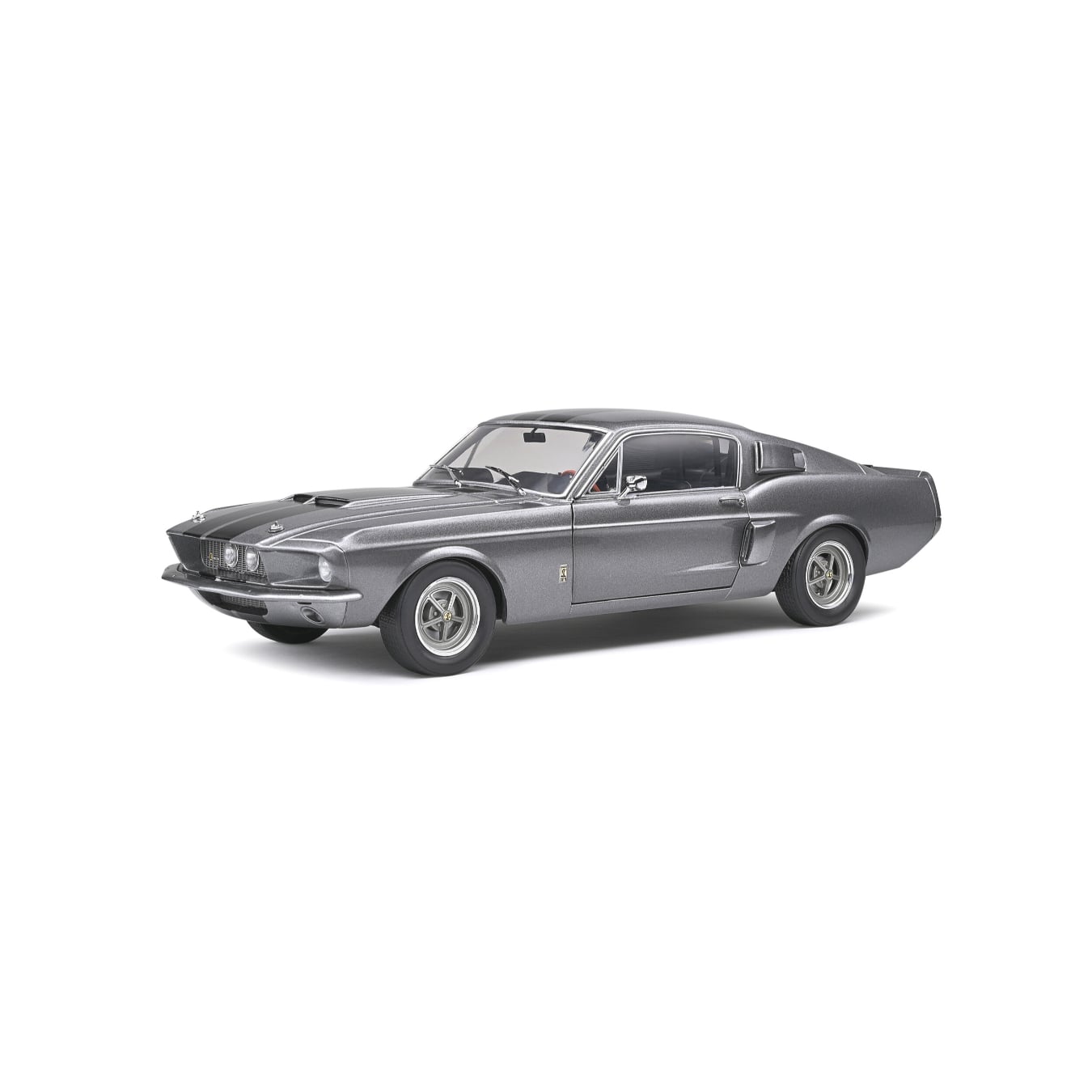 Miniature SOLIDO Shelby GT500 1967 Grise - 1/18