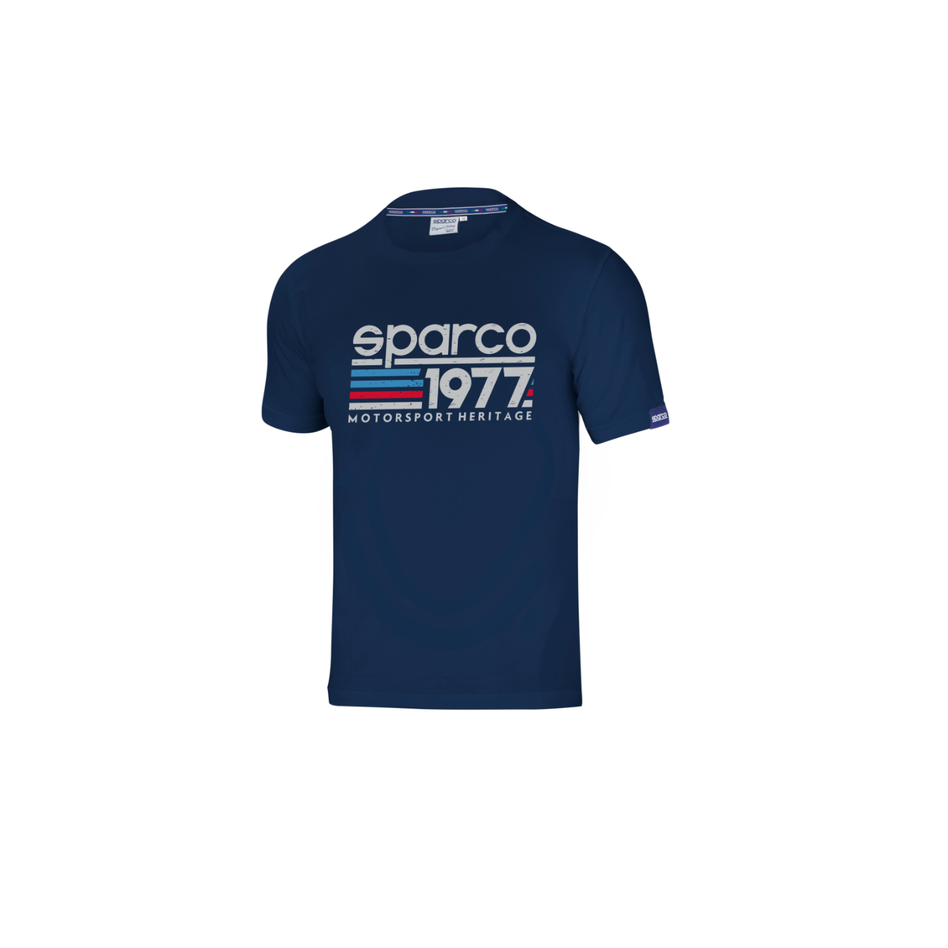 T-shirt homme SPARCO 1977 bleu taille XL