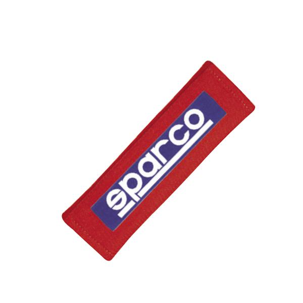 Protection épaule SPARCO 3'' en velours Rouge